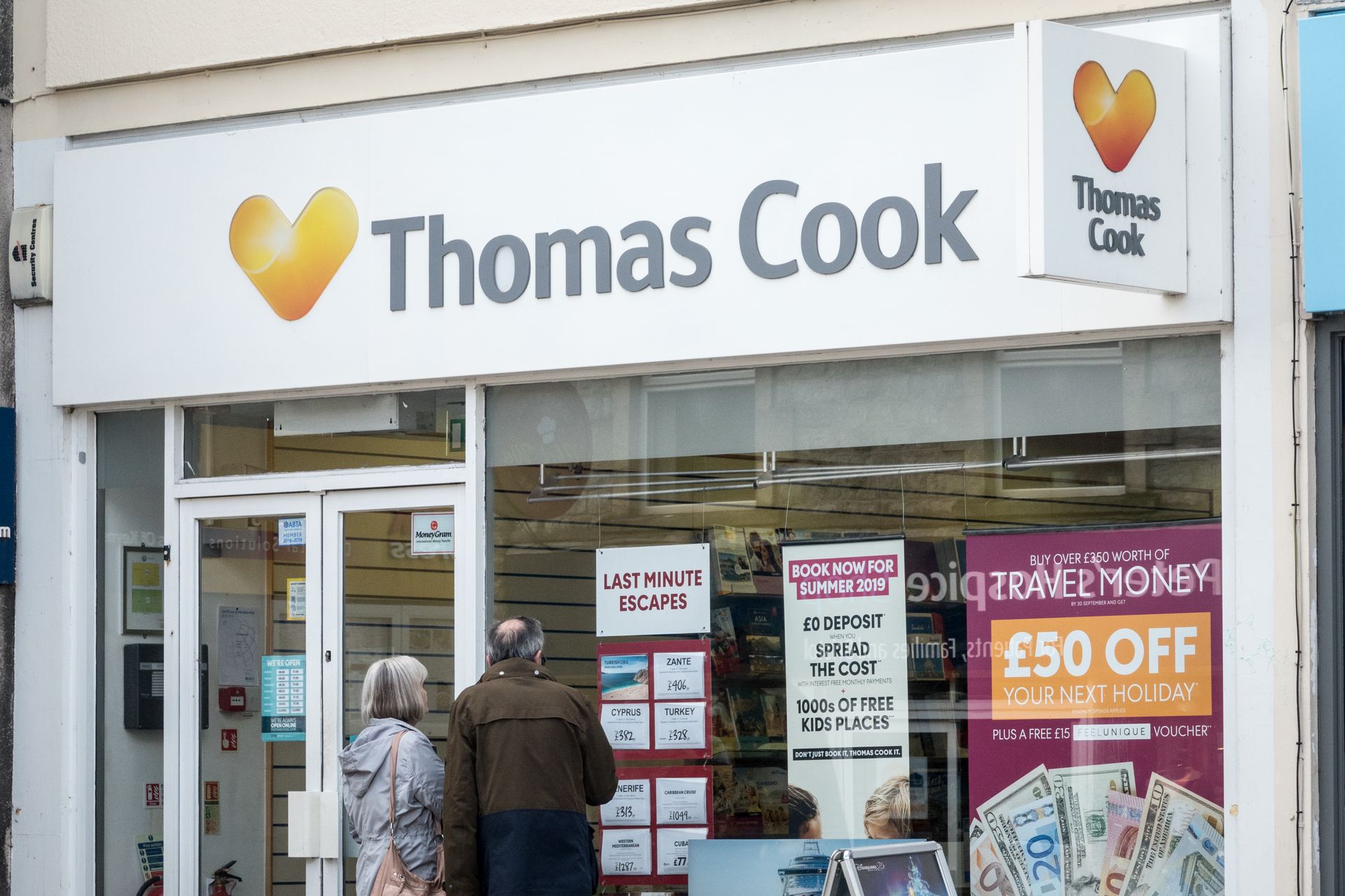 Thomas Cook (Royaume-Uni, 2019)