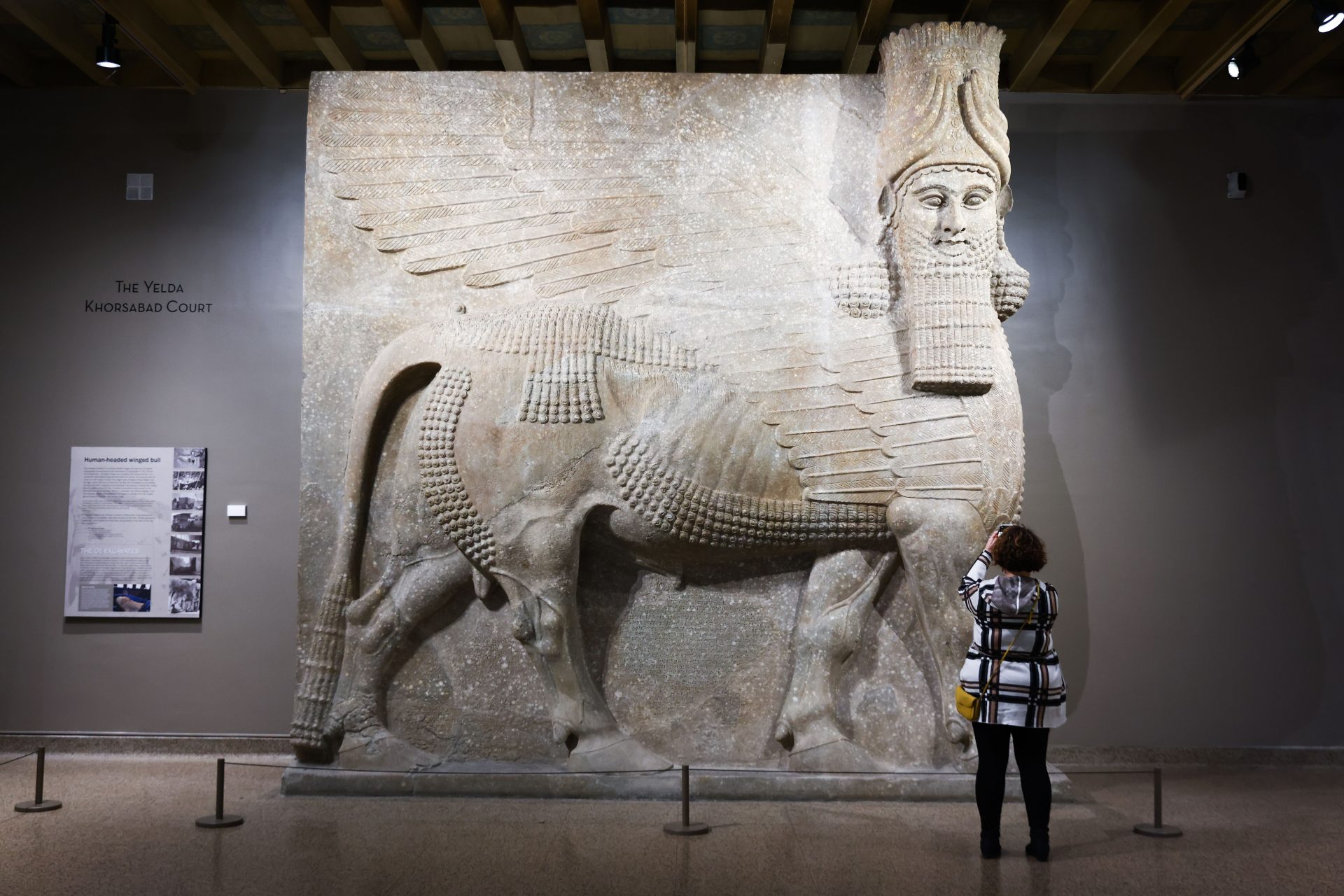 The Assyrian deity Lamassu