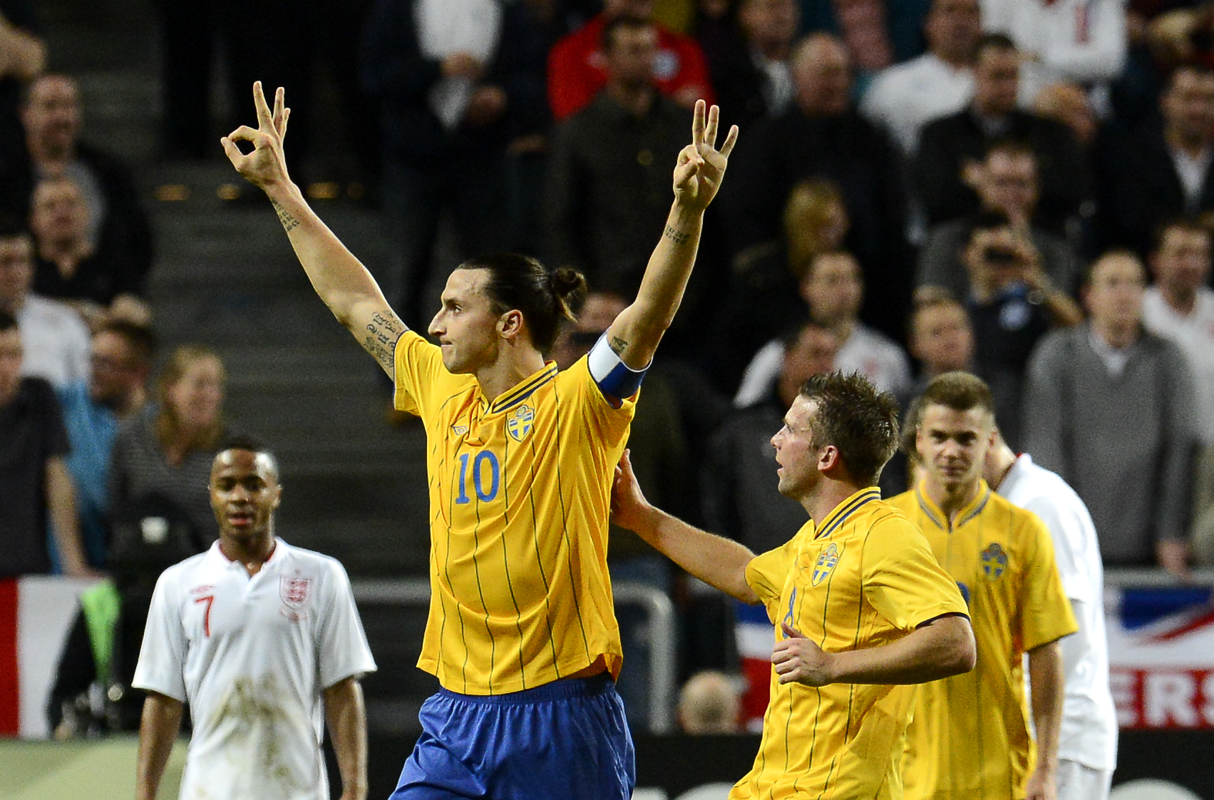 Zlatan Ibrahimovic, Svezia-Inghilterra 2012