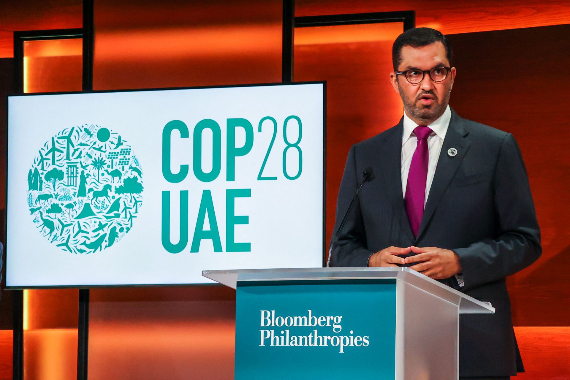 Le sultan Al-Jaber, le président de la COP 28