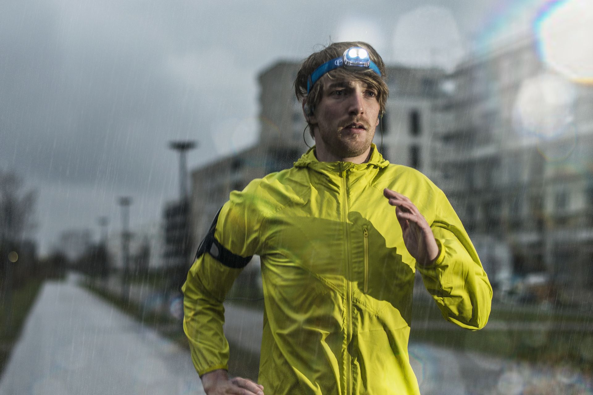 Les bienfaits du sport sous la pluie