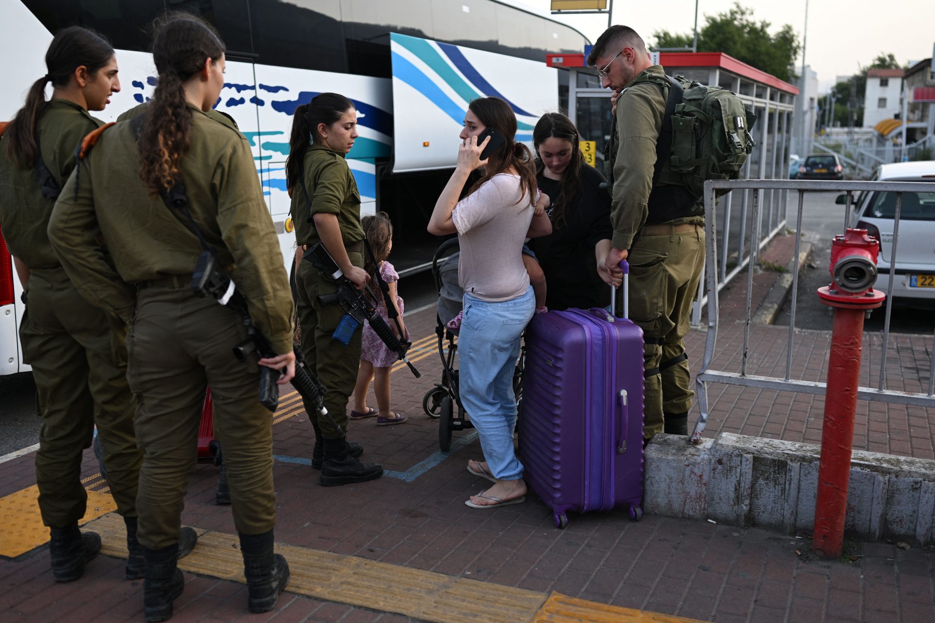 Israël evacueert de inwoners uit de vuurlinie aan de grens met Libanon