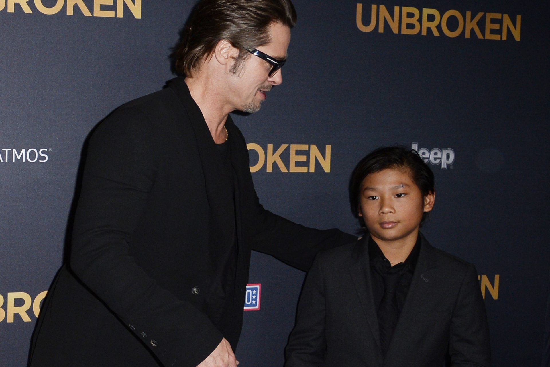 Pax a Brad Pitt en el Día del Padre: 