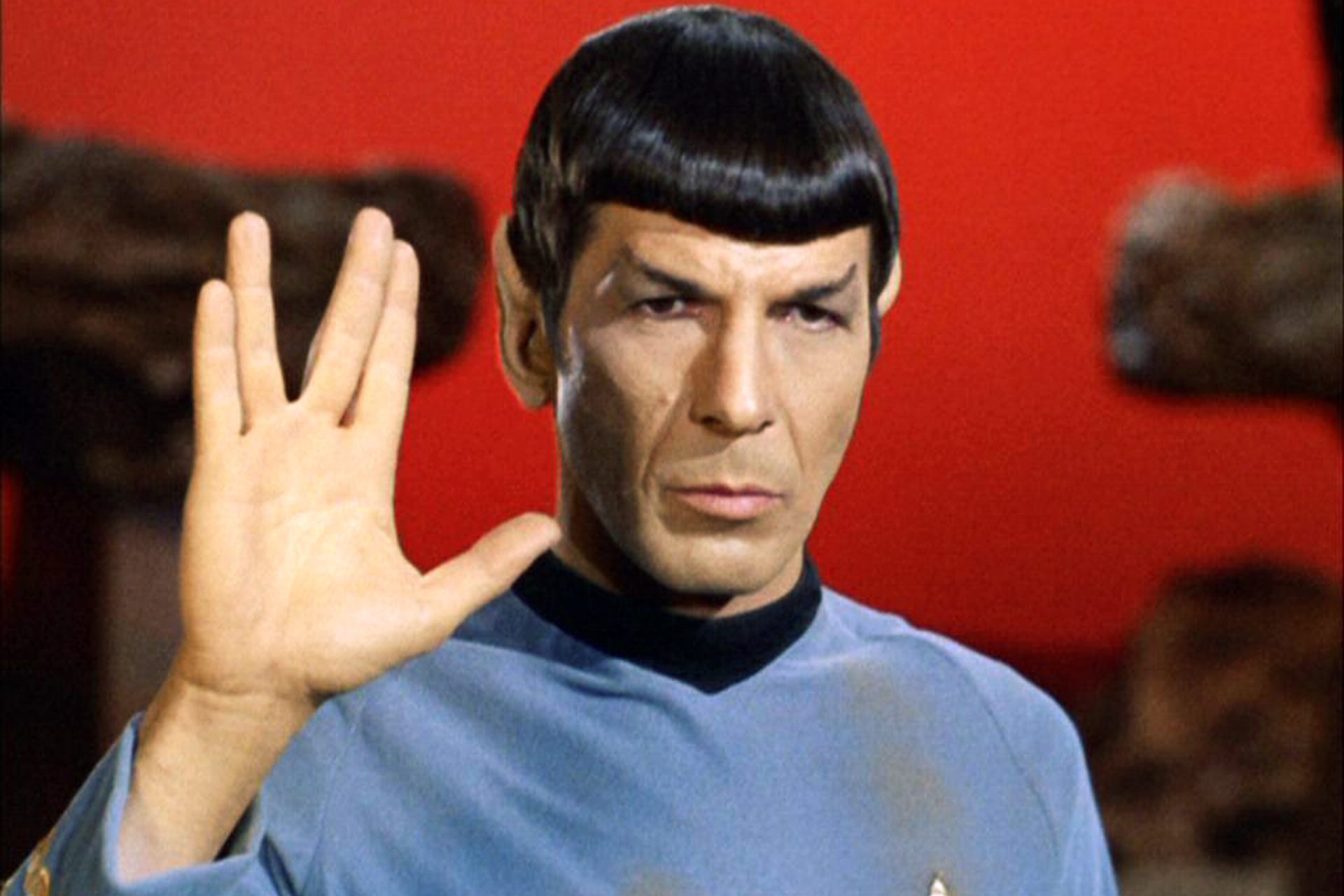 Leonard Nimoy (Vulcain M. Spock dans la franchise Star Strek)