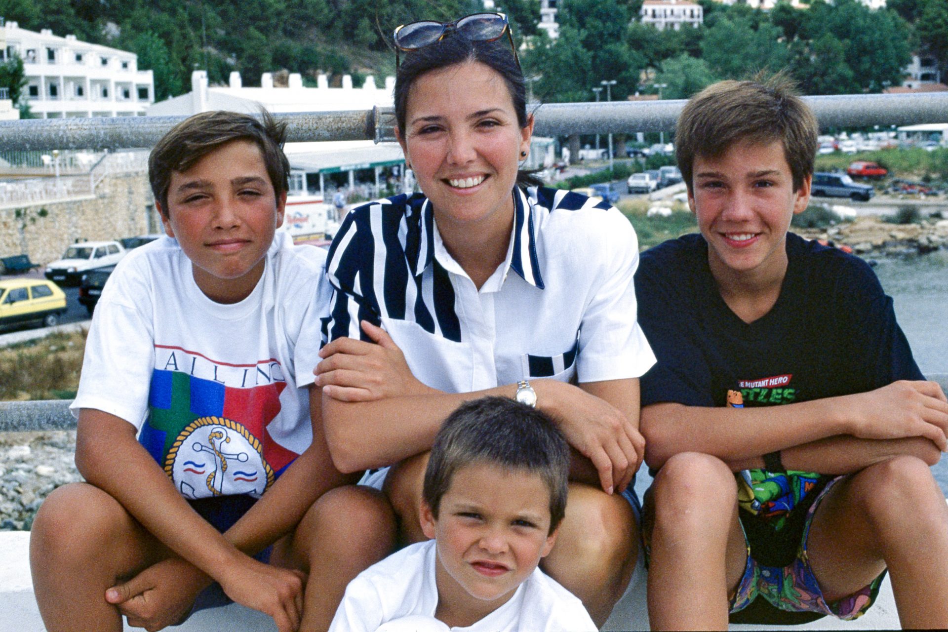 Madre de tres hijos junto al empresario Manuel Feijóo
