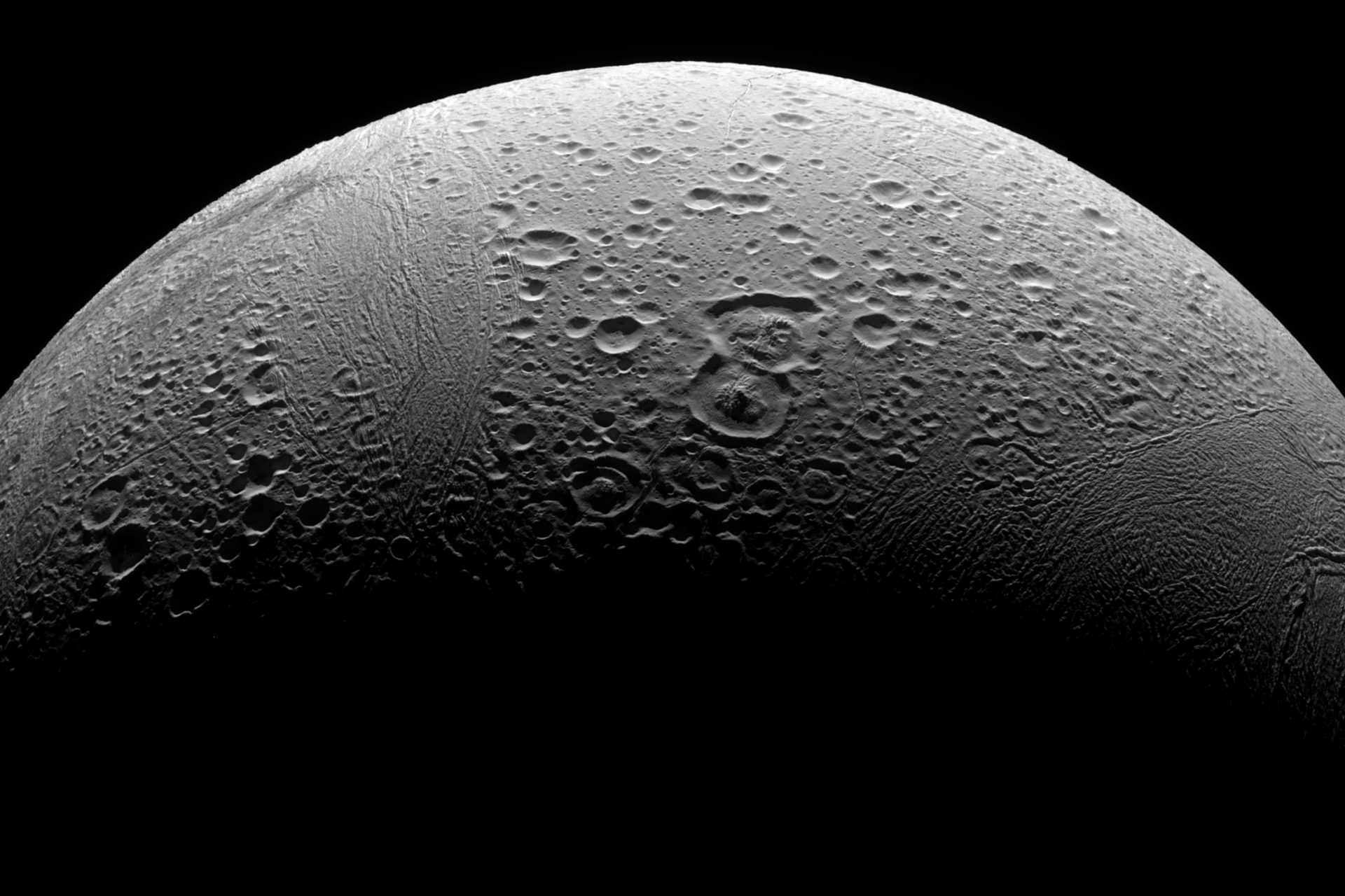 Saturn's ice moon Enceladus