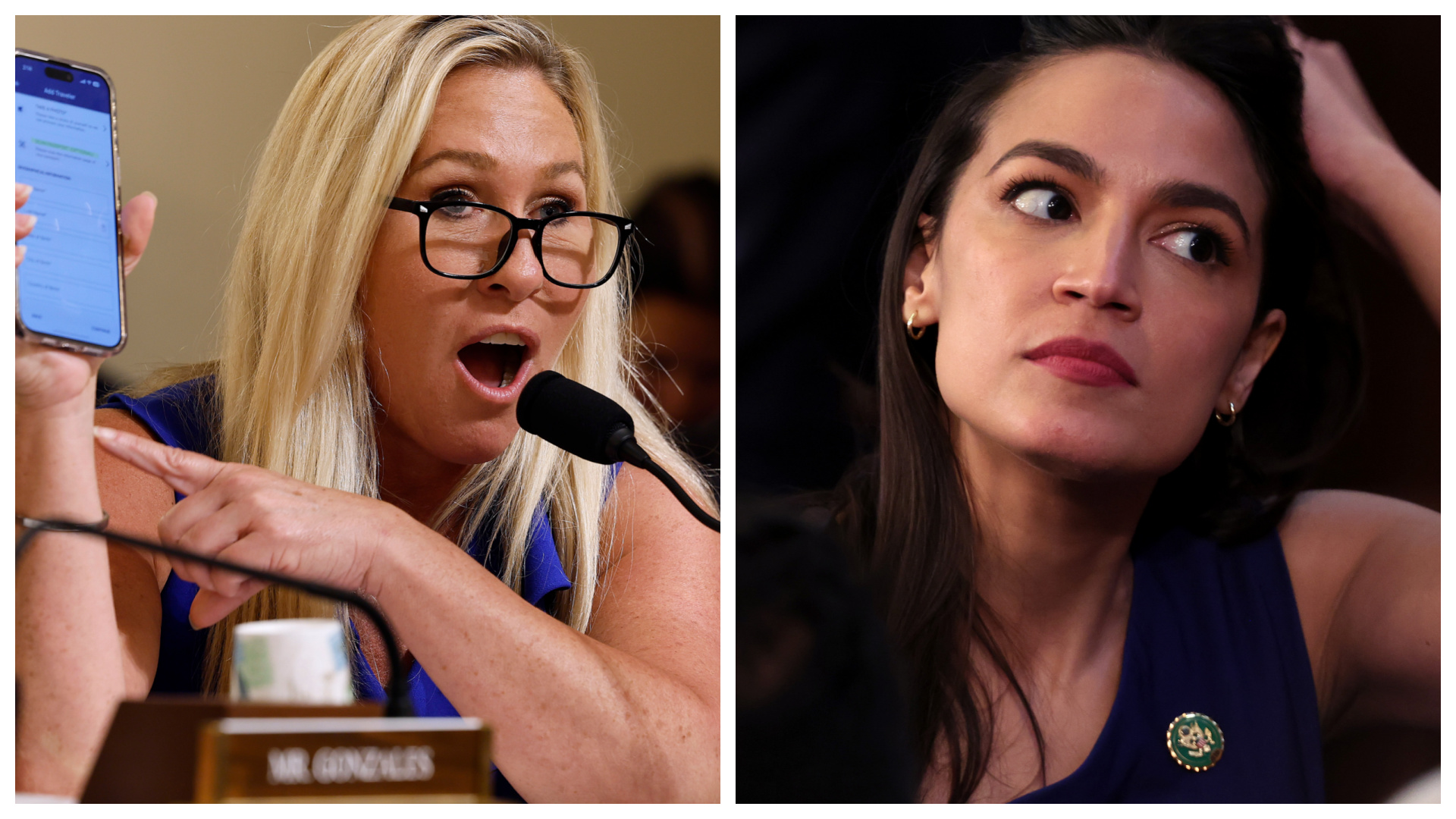 La extraña unión entre las rivales Alexandria Ocasio-Cortez y Marjorie Taylor Greene