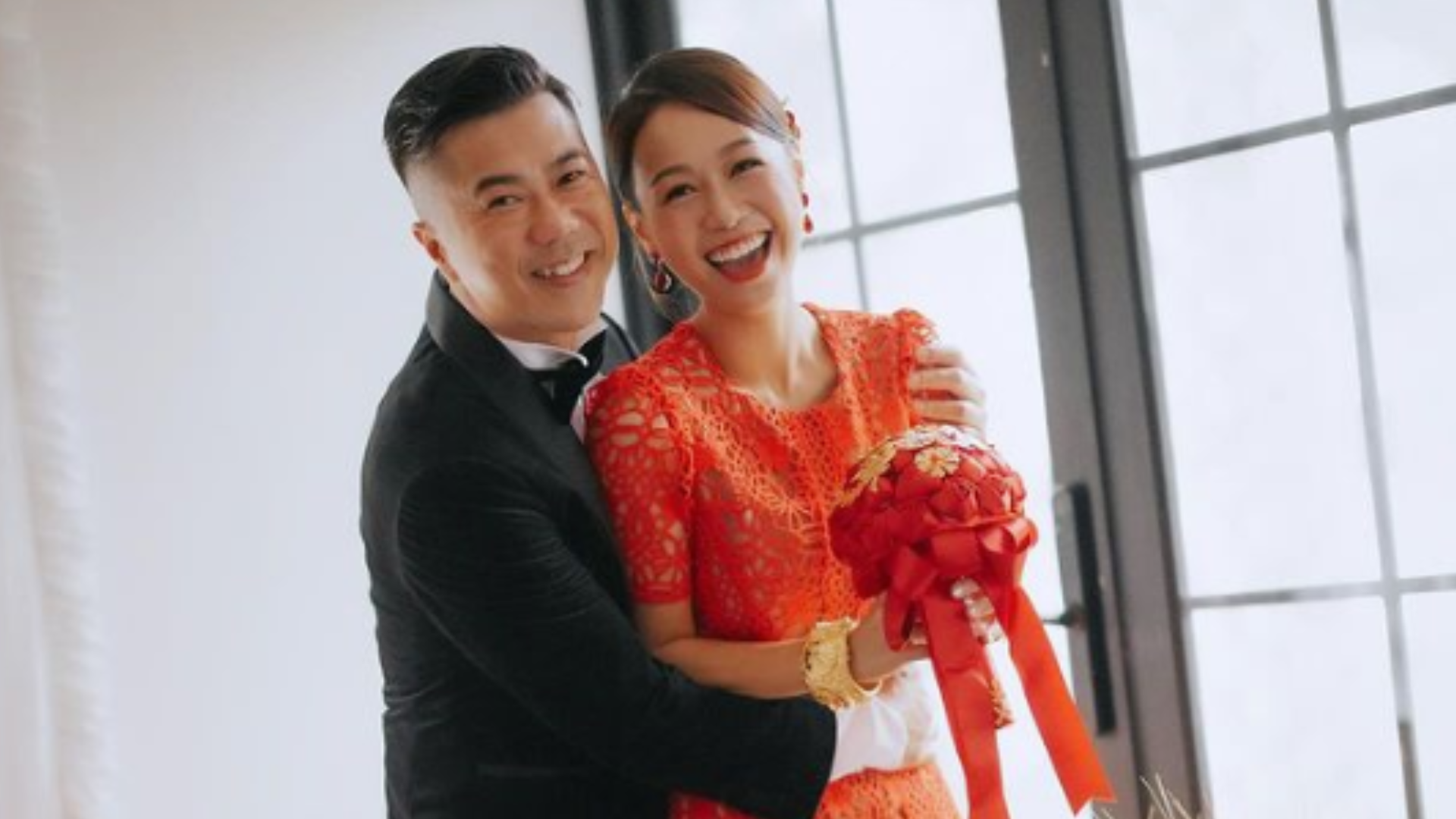 Jacqueline Wong is a married woman!