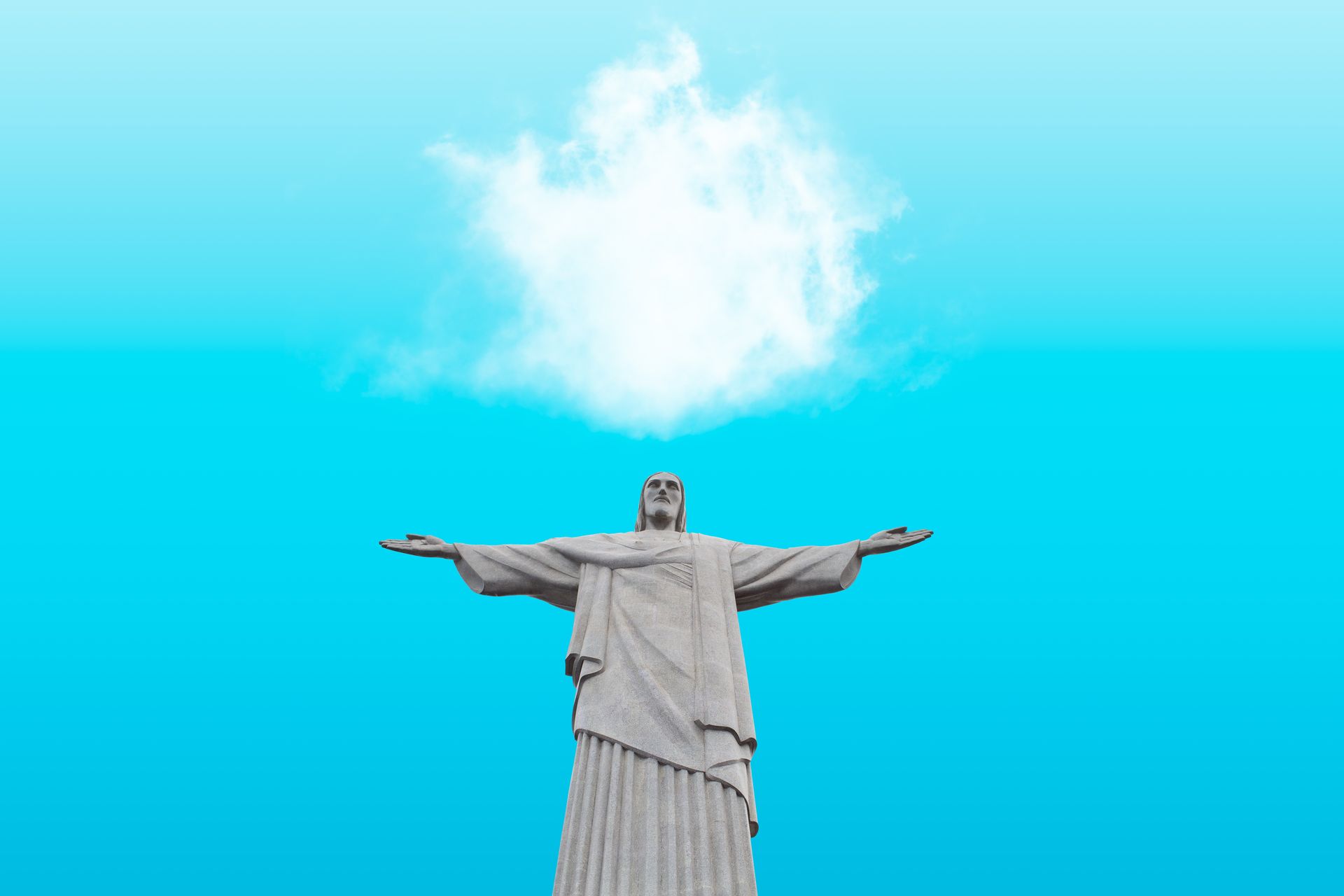 Brésil : la statue du Christ Rédempteur