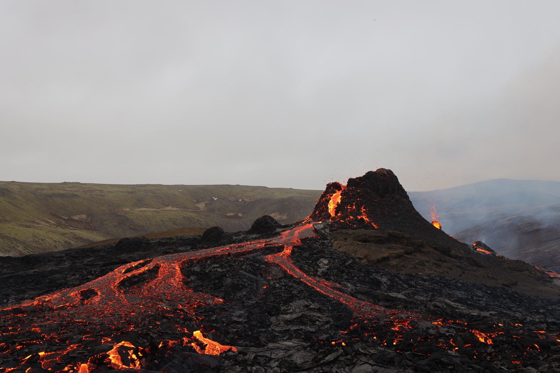 Une éruption volcanique majeure