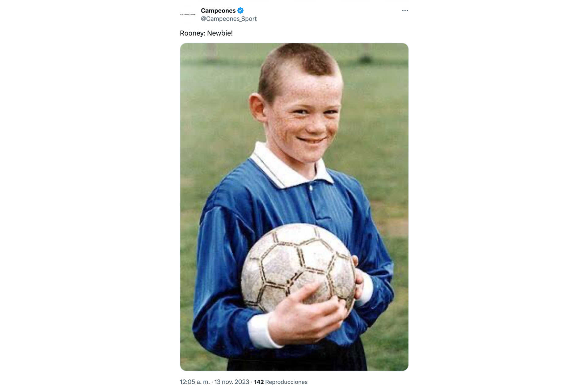 A young Rooney?