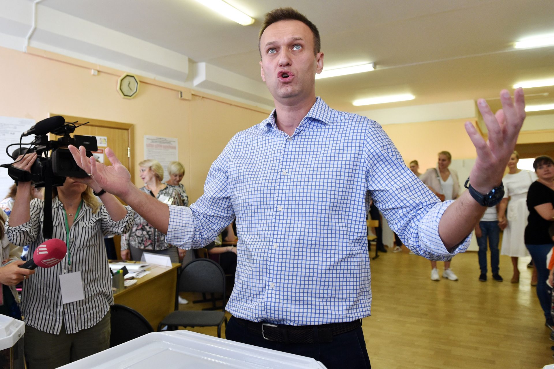 Le temps de promenade de Navalny a également été réduit