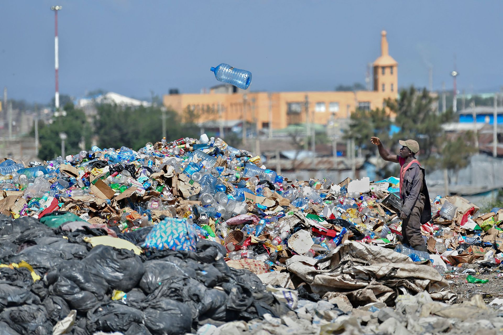 Plastic pollution