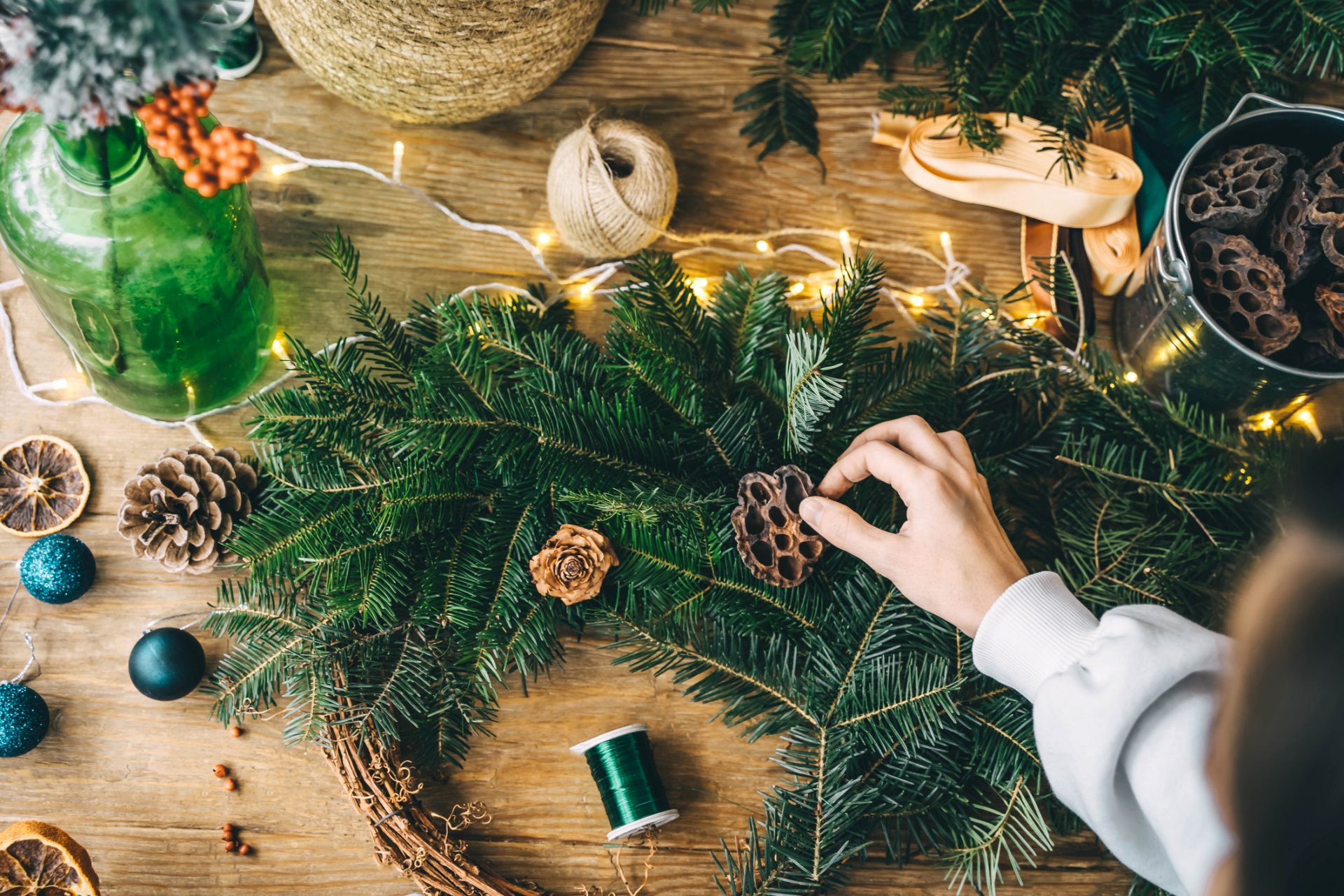 Idées de décorations de Noël durables pour des fêtes éthiques