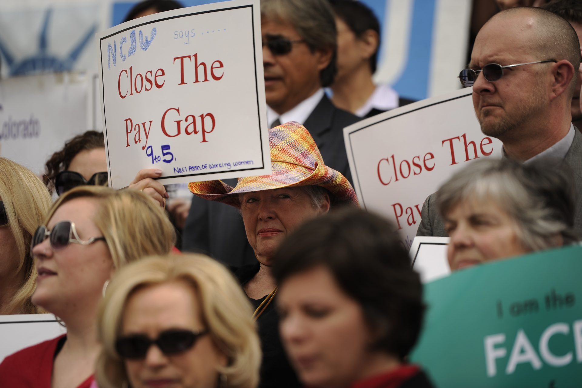 The gender pay gap is worsening in the US