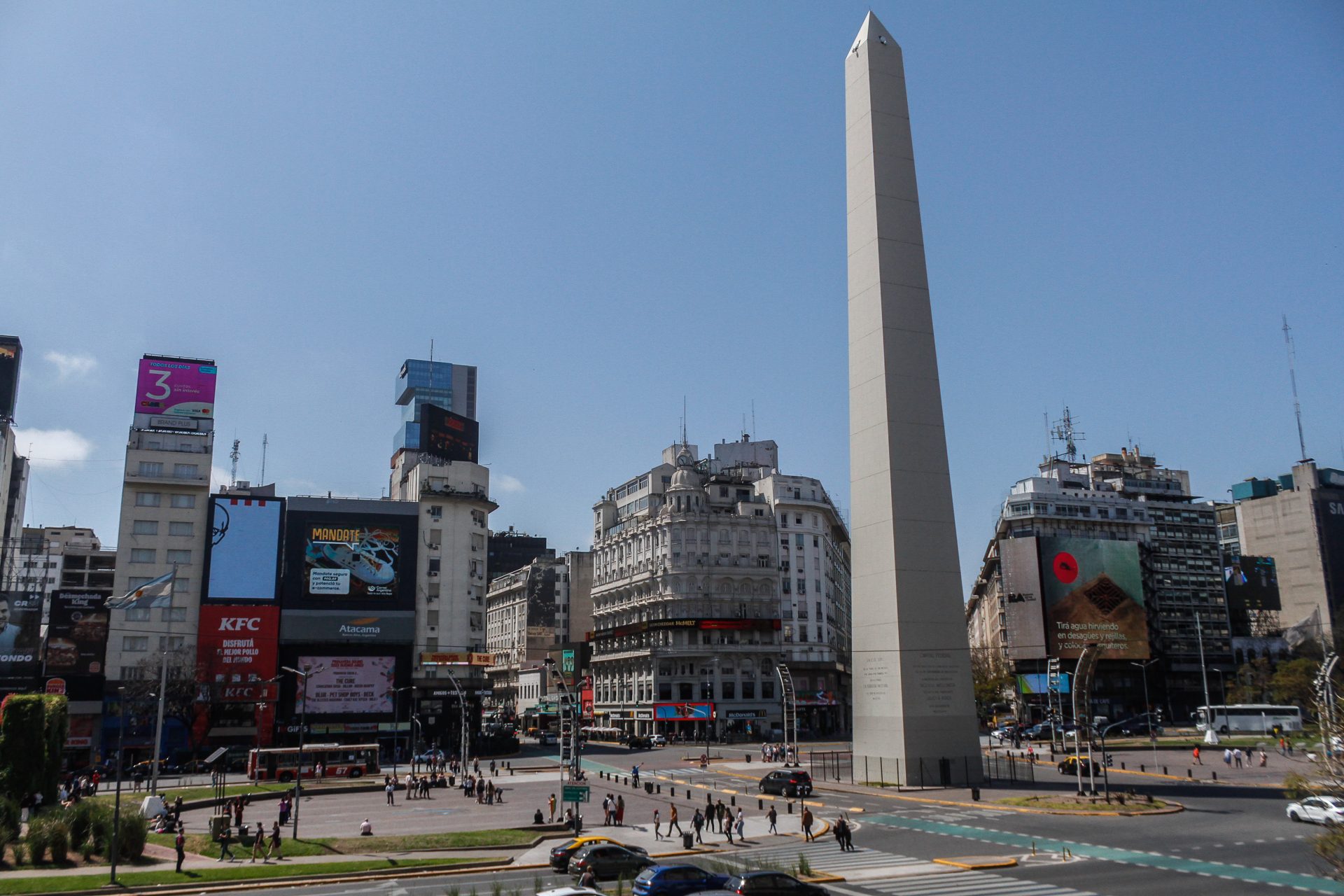 Argentina: el Obelisco de Buenos Aires