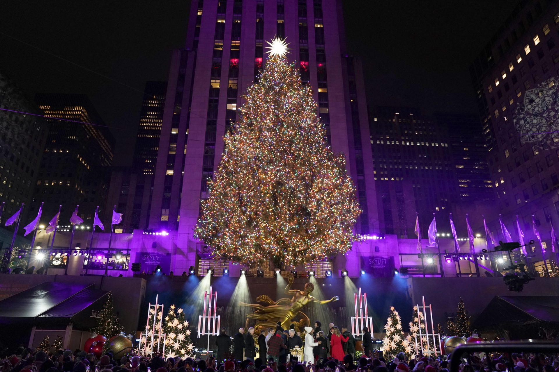 Los árboles de navidad más impresionantes alrededor del mundo