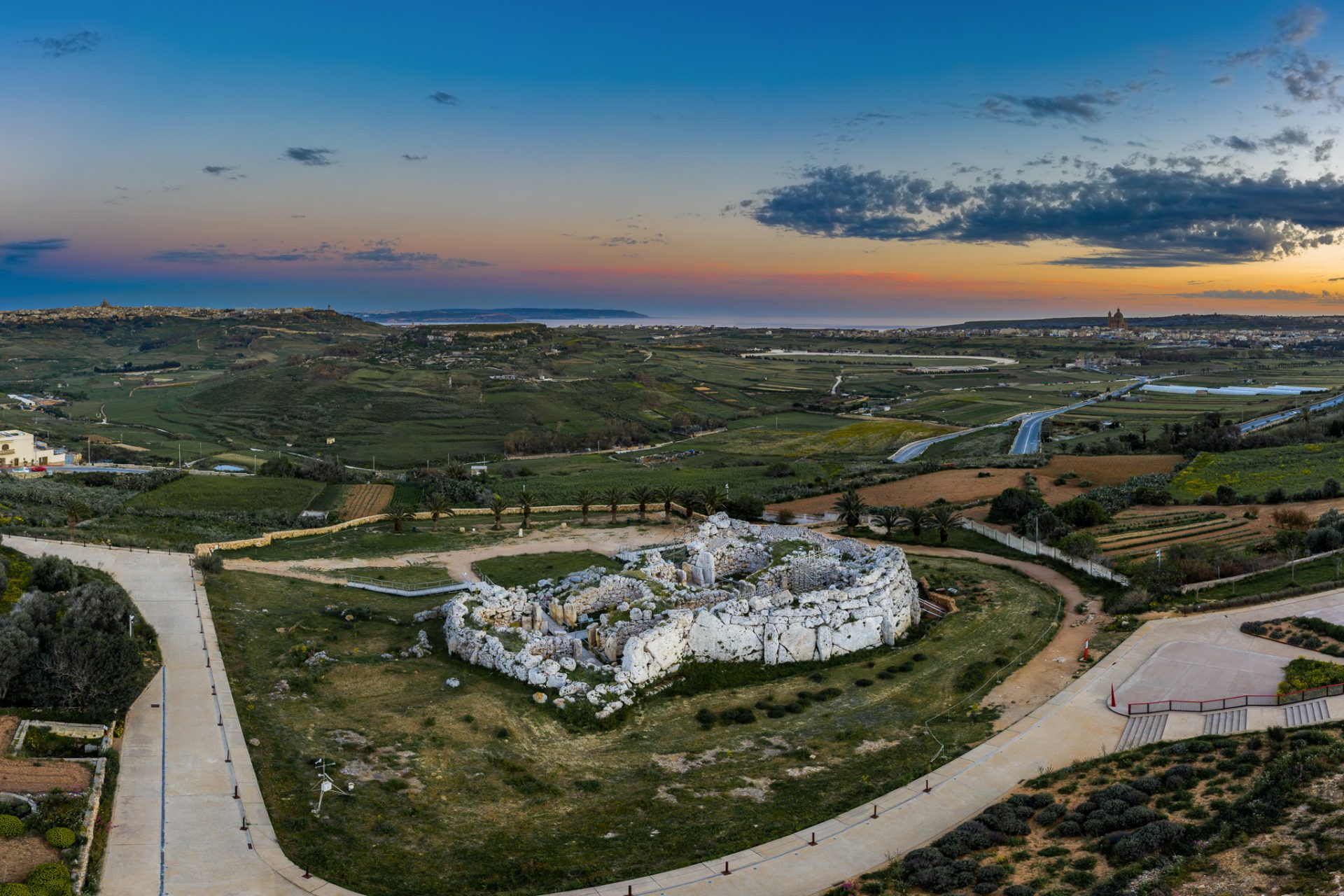 6. The Ggantija Temples in Malta 