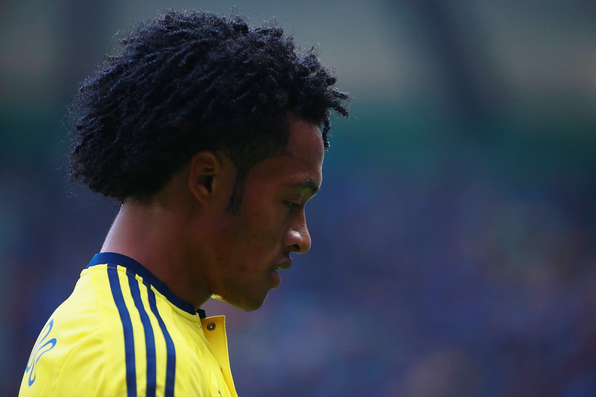 Cuadrado não podia viver sem futebol