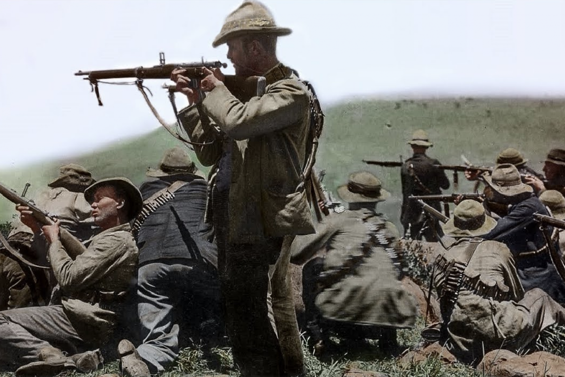 Effectively used in the Boer War 1899-1902
