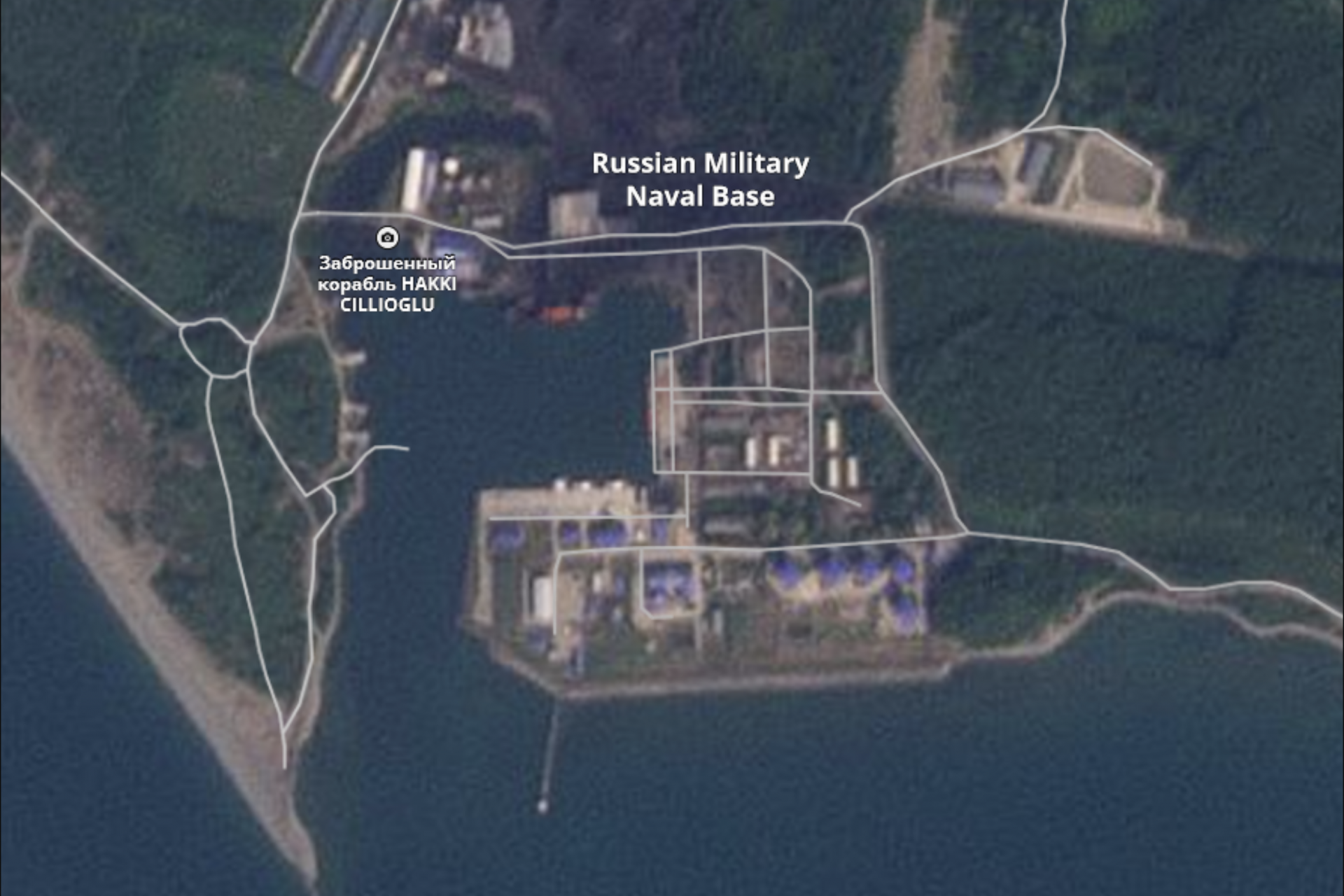 La construction d'une nouvelle base navale en Abkhazie