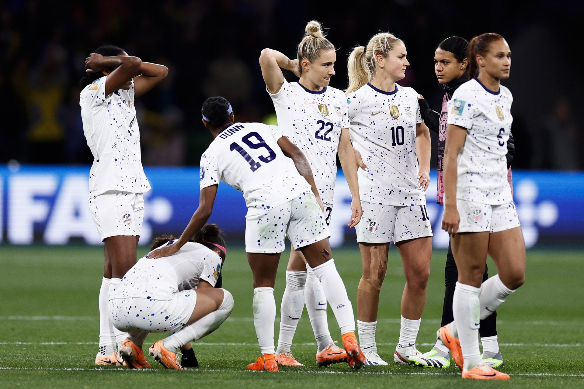 Voetbal: de VS uitgeschakeld in de achtste finales op het WK voor vrouwen