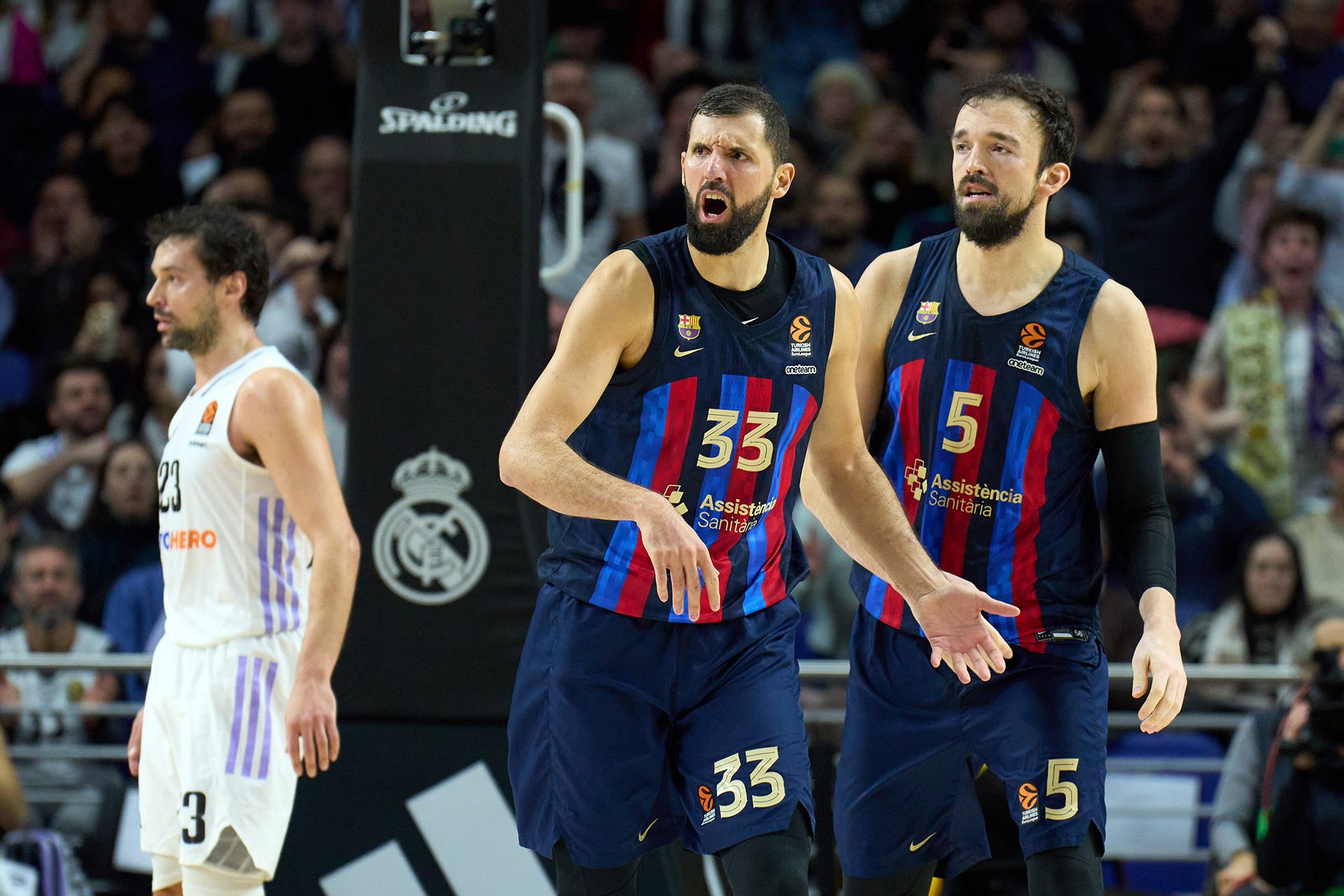 Basketbal: Barcelona uitgeschakeld in de Euroleague door Real Madrid