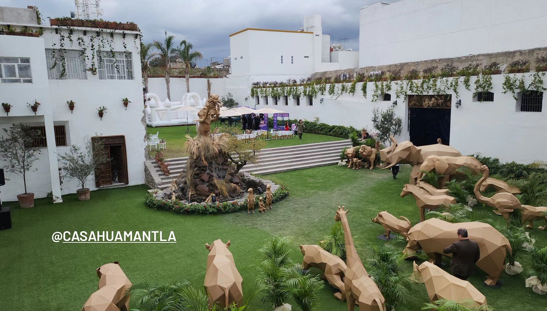 La fiesta fue en Casa Huamantla