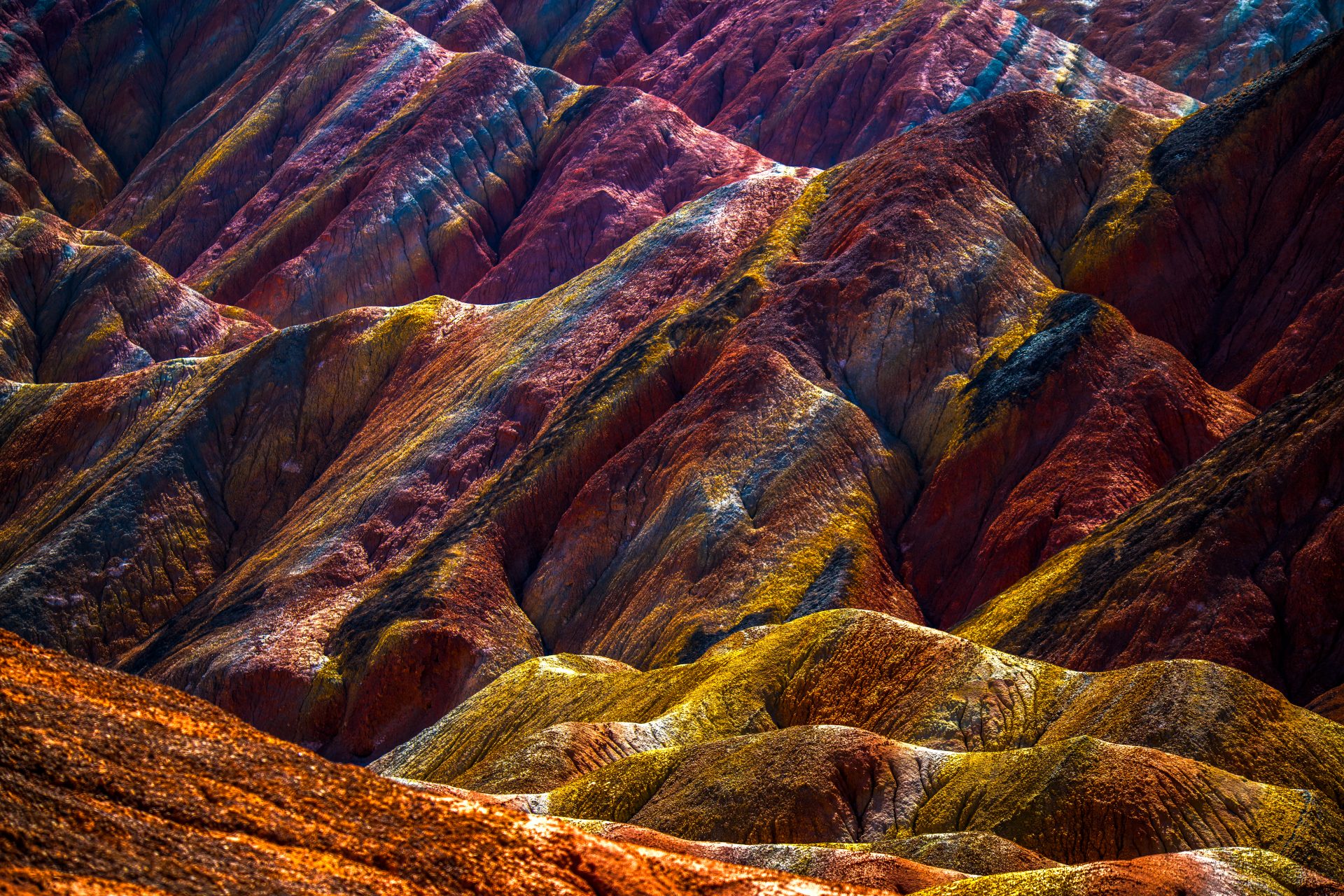 Parque Geológico Nacional Zhangye Danxia, Zhangye