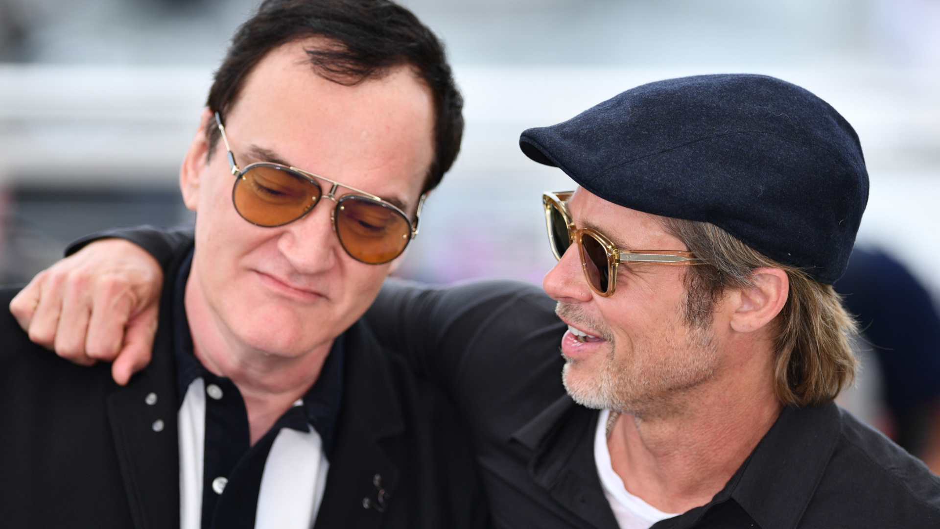 Quentin Tarantino y Brad Pitt - 1963