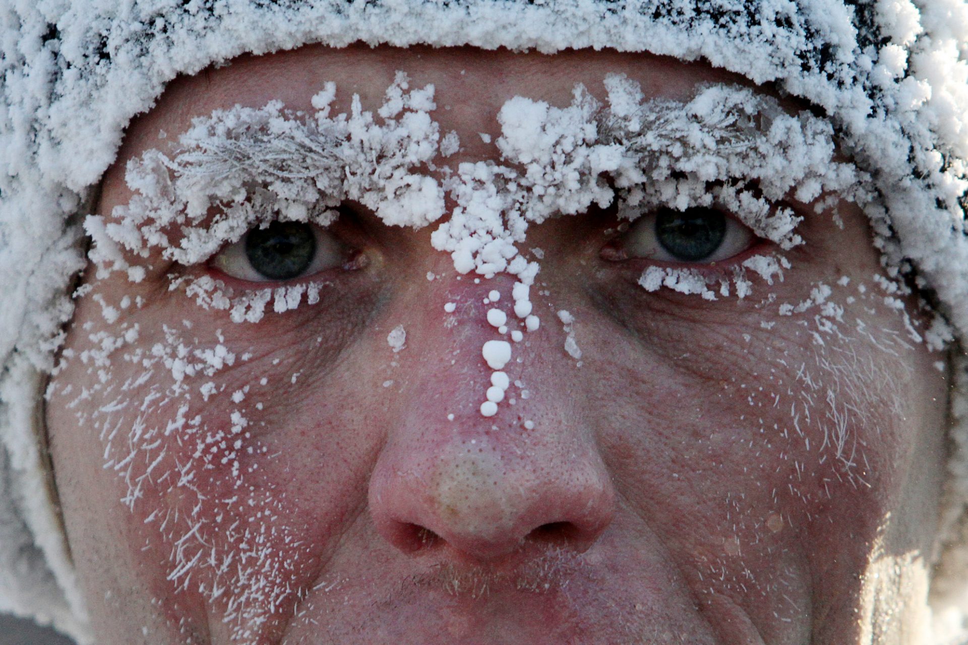 A maratona siberiana em que os corredores enfrentaram -52°C