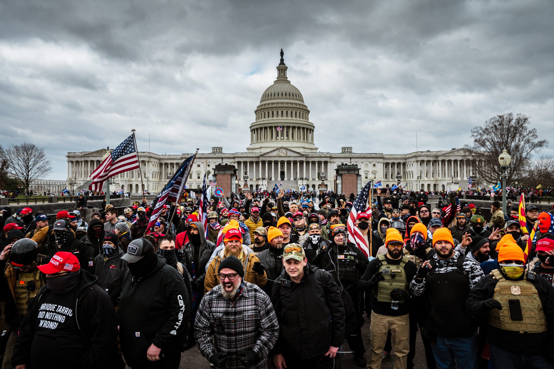 Trump is freeing everyone involved with the Capito Riot