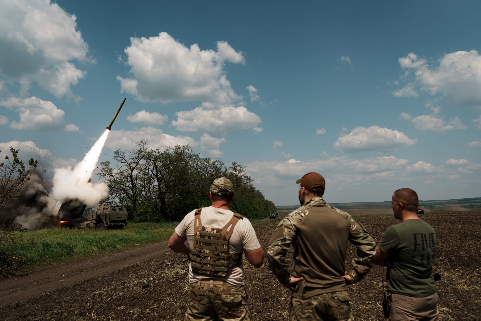Ukraine is attacking Russian-occupied territory 