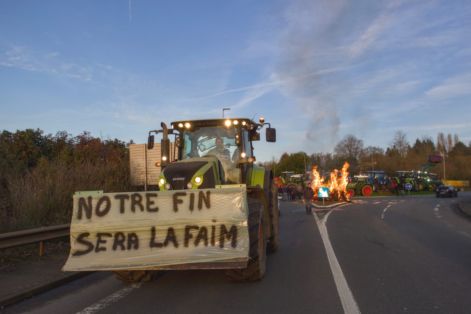 La insurrección de agricultores y ganaderos