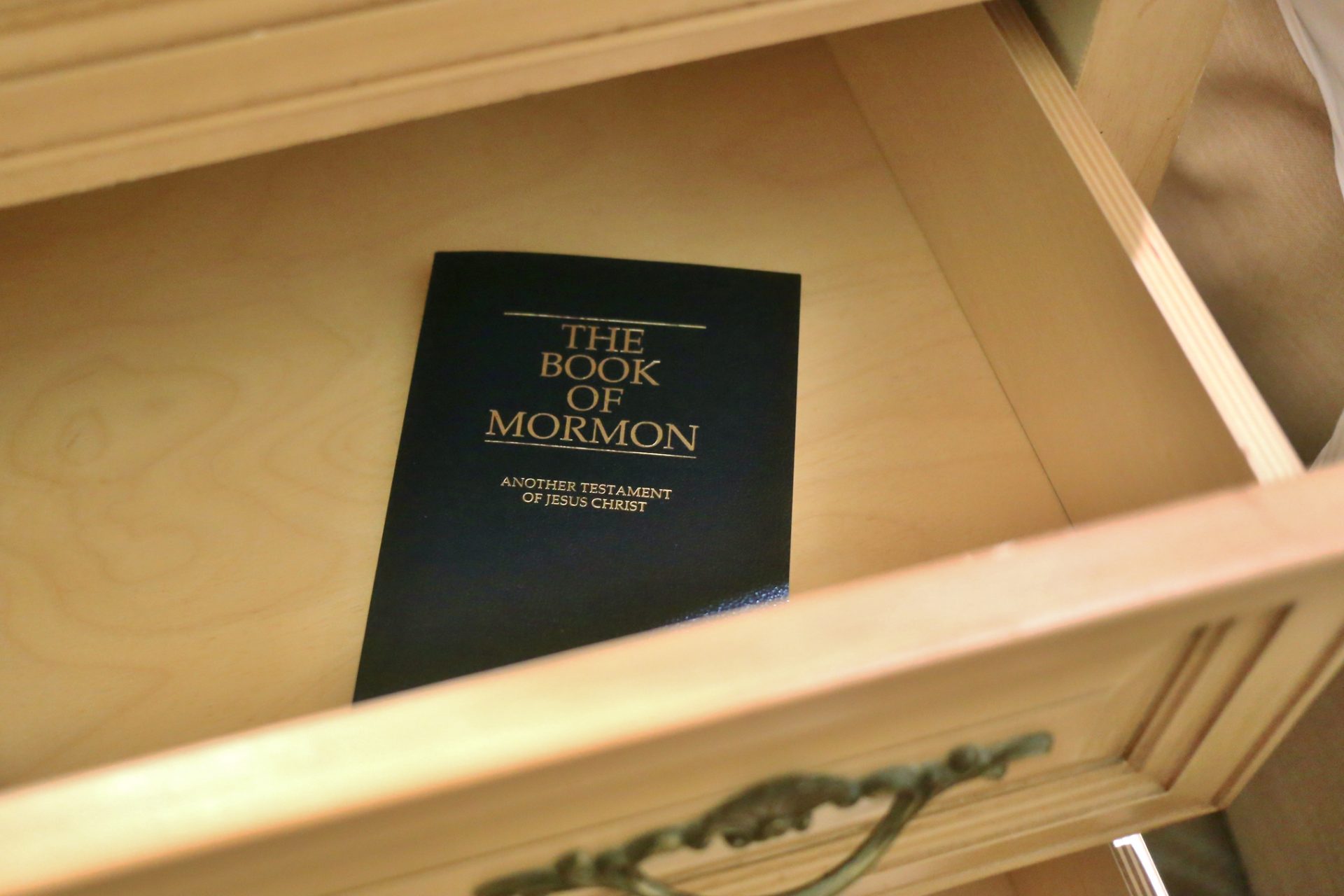 Utah removed the Bible but not the Book of Mormon 