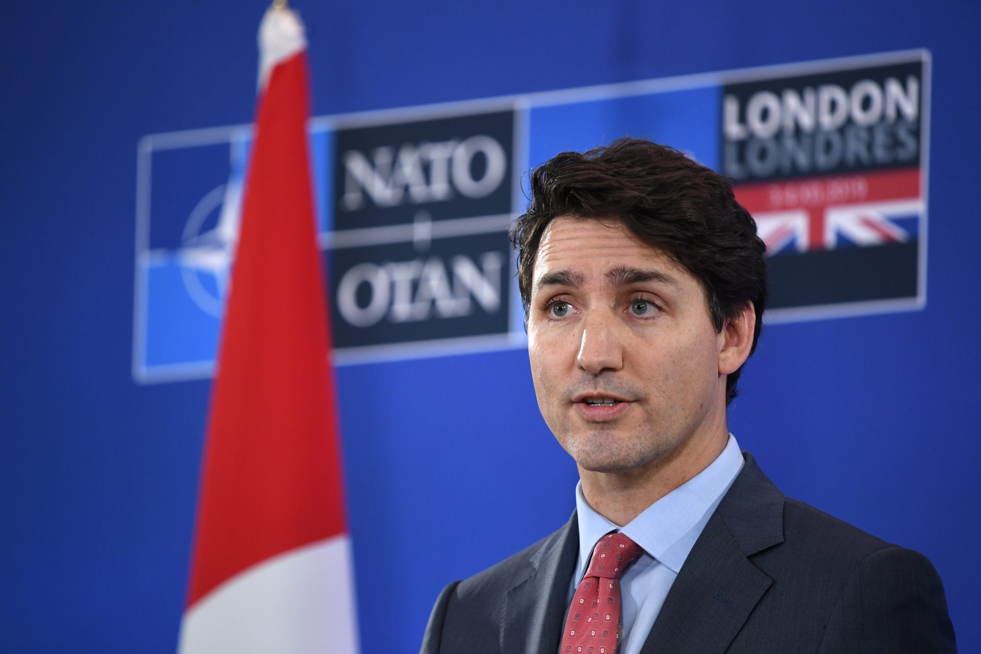 Will Justin Trudeau announce canada will meet NATO's spending obligation? 