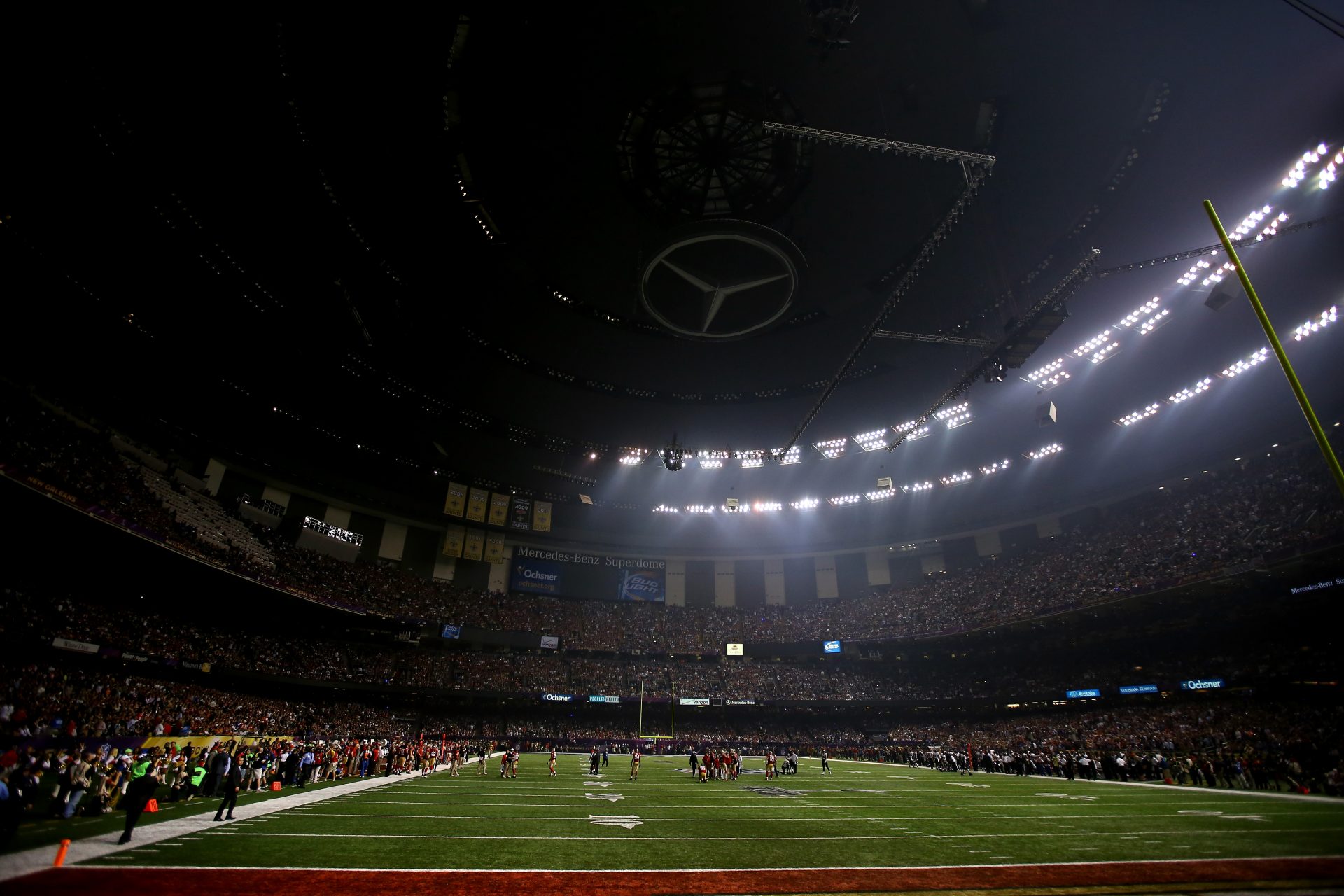 8. 2013: Super Bowl XLVII Baltimore Ravens beat San Francisco 49ers 34-31