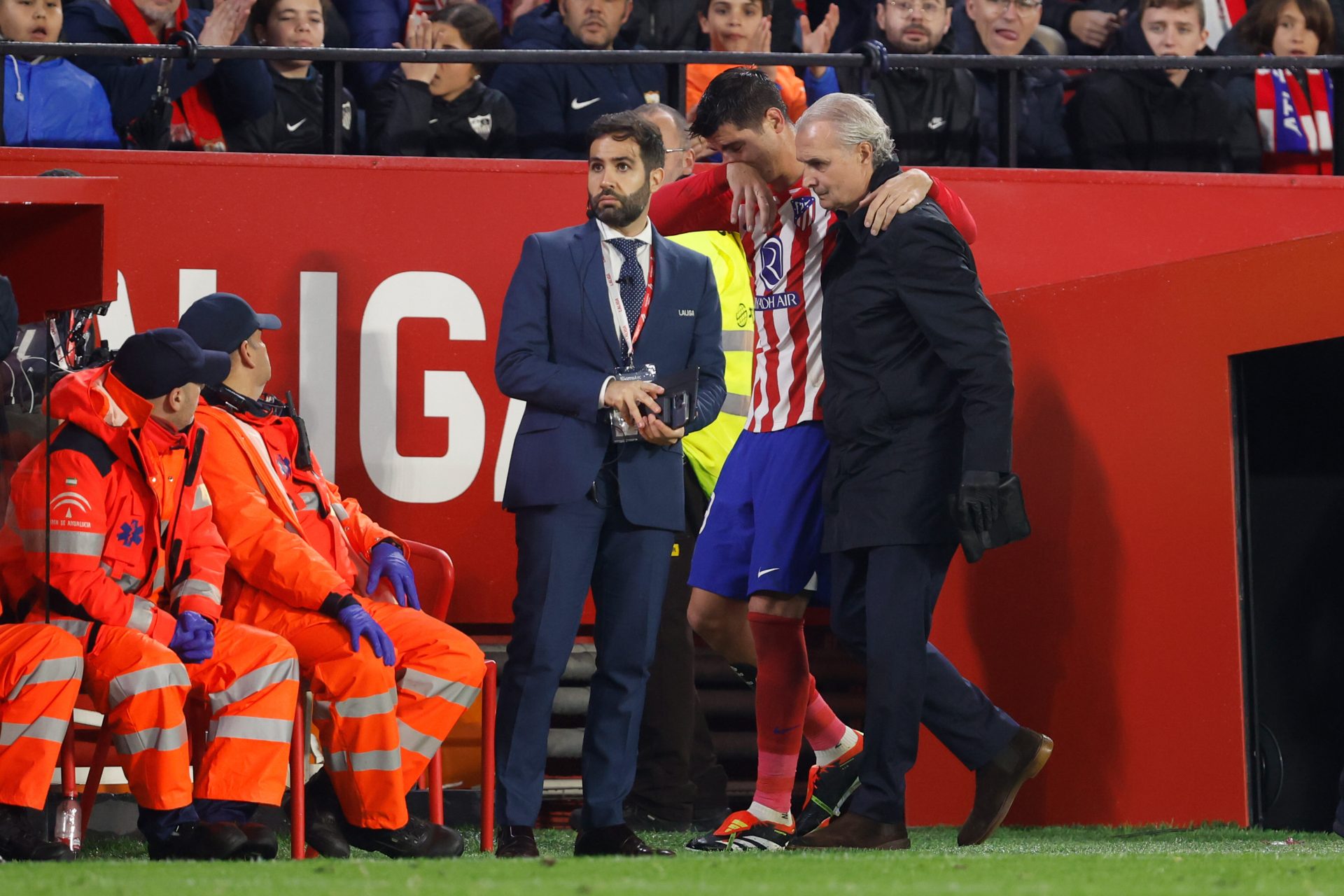 Sucedió en el partido Sevilla vs Atlético de Madrid