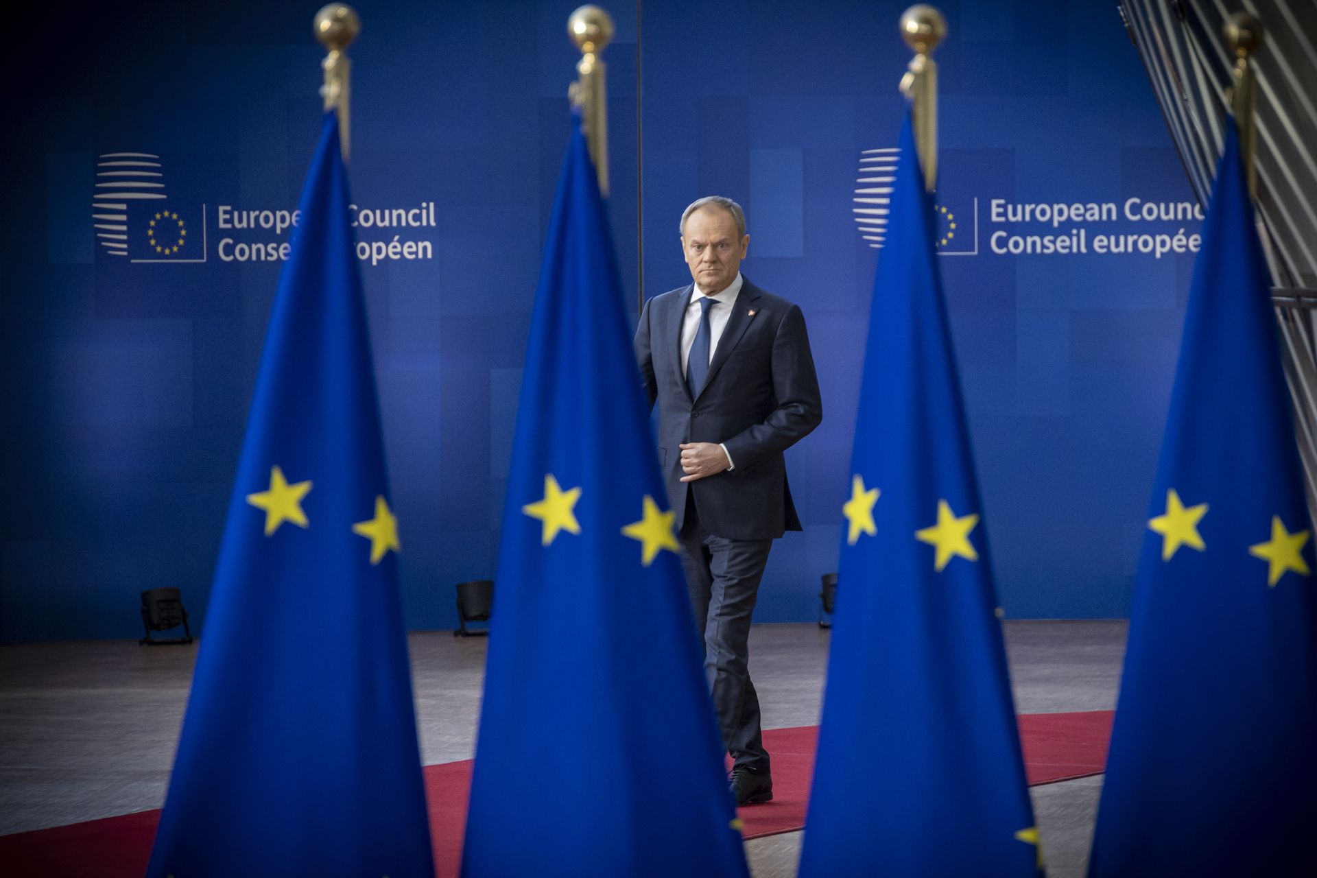 Donald Tusk, Präsident von Polen, wurde deutlich