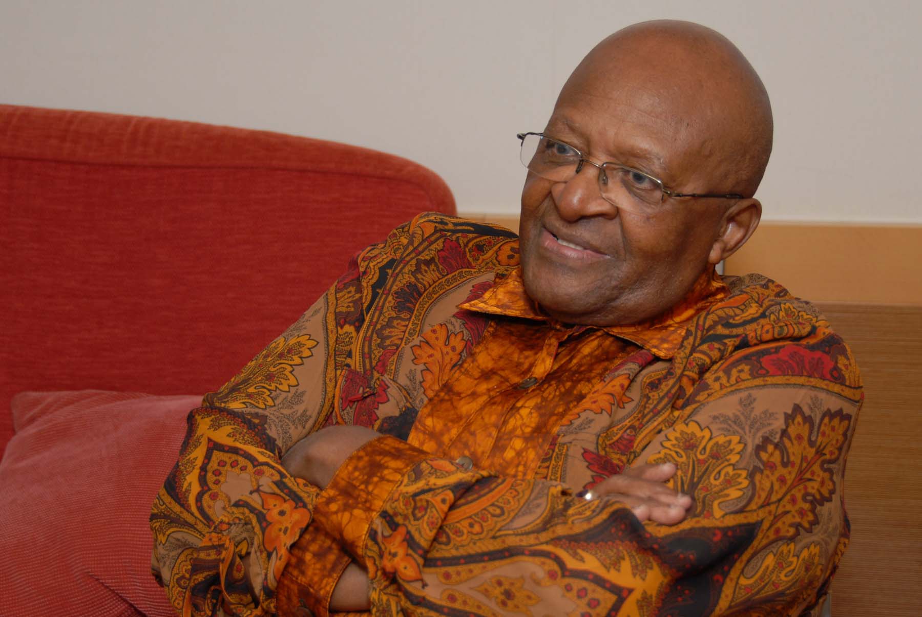 Desmond TuTu a choisi la crémation par l'eau