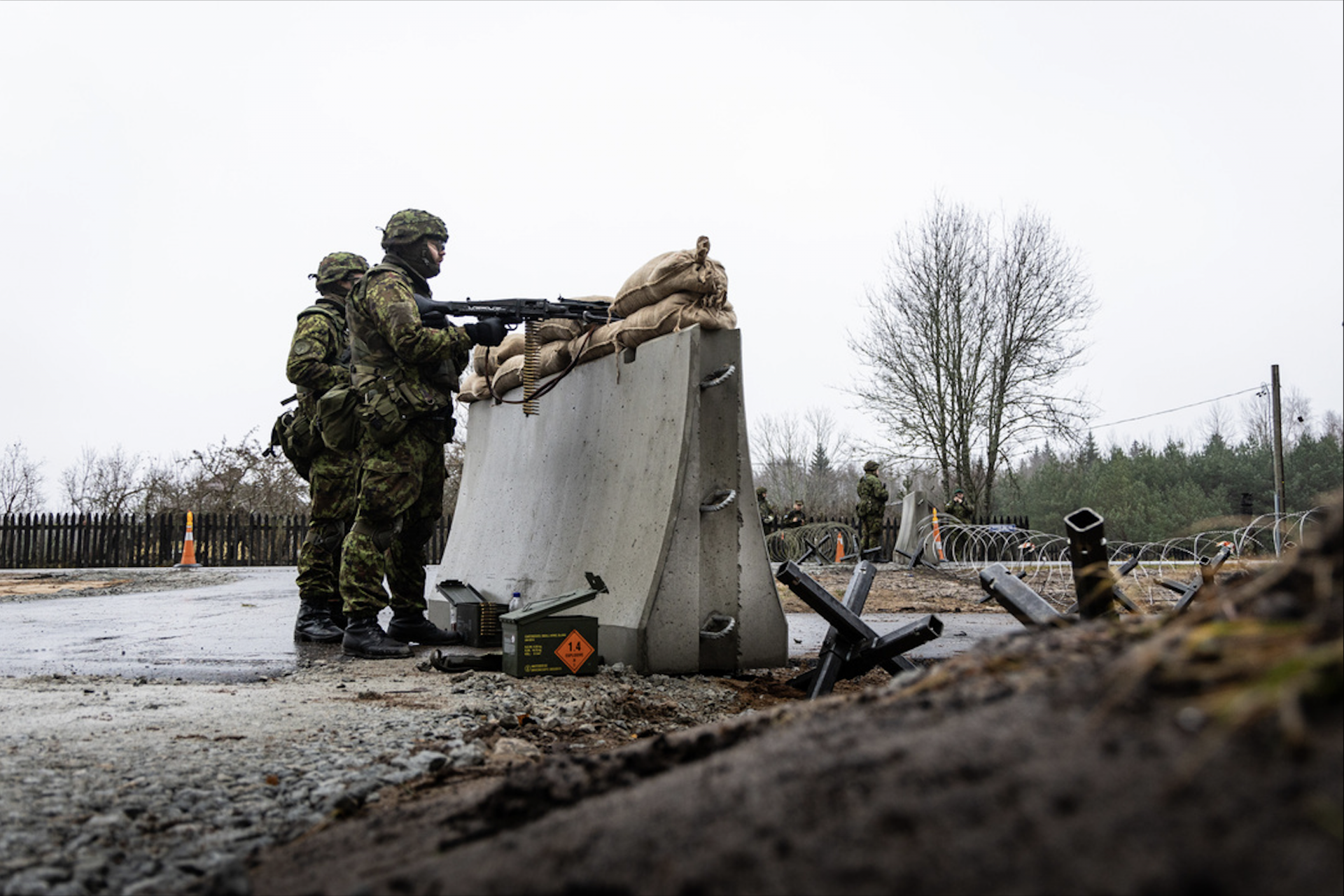 Reinforcing NATO’s border