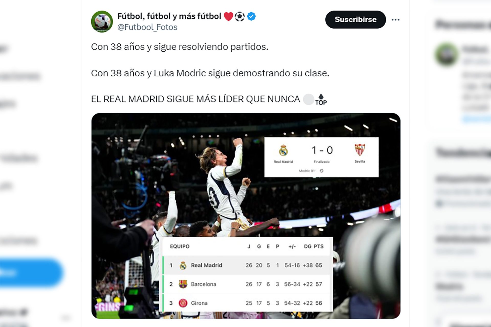Luka Modric, el héroe del Bernabéu