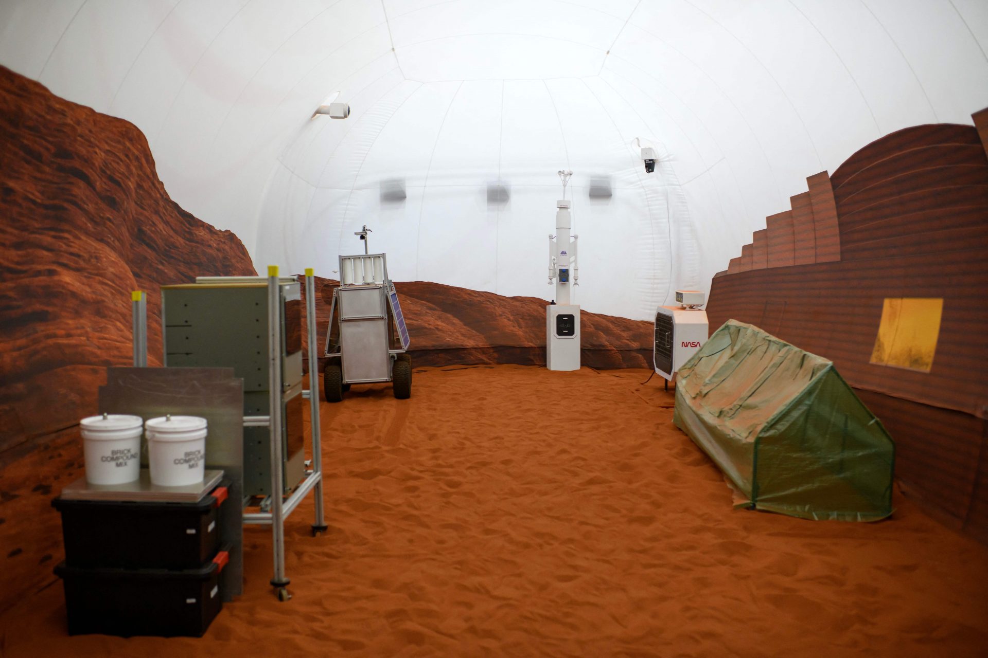 La simulazione nel Mars Dune Alpha