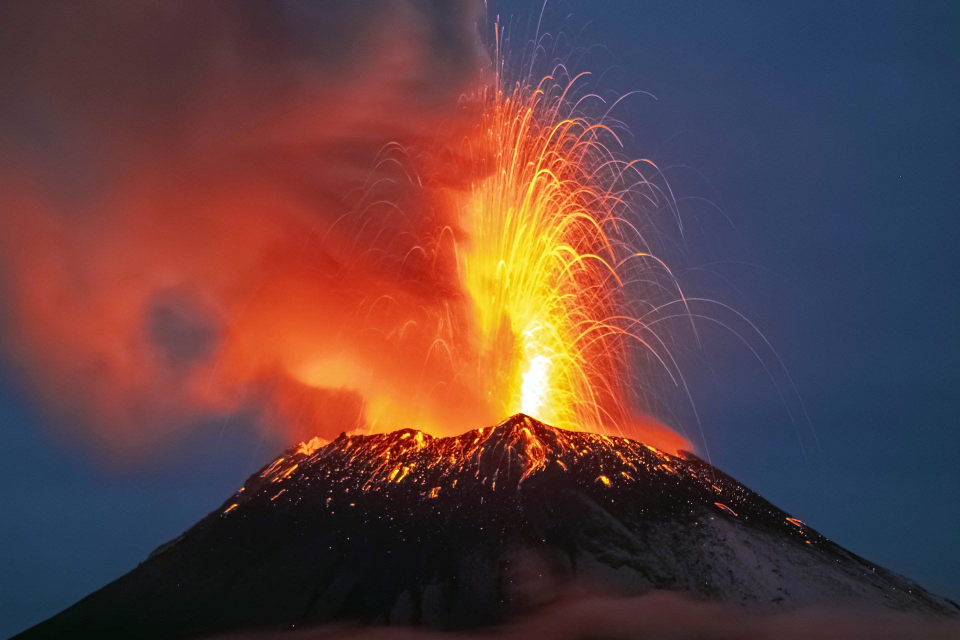Le volcan le plus dangereux du Mexique