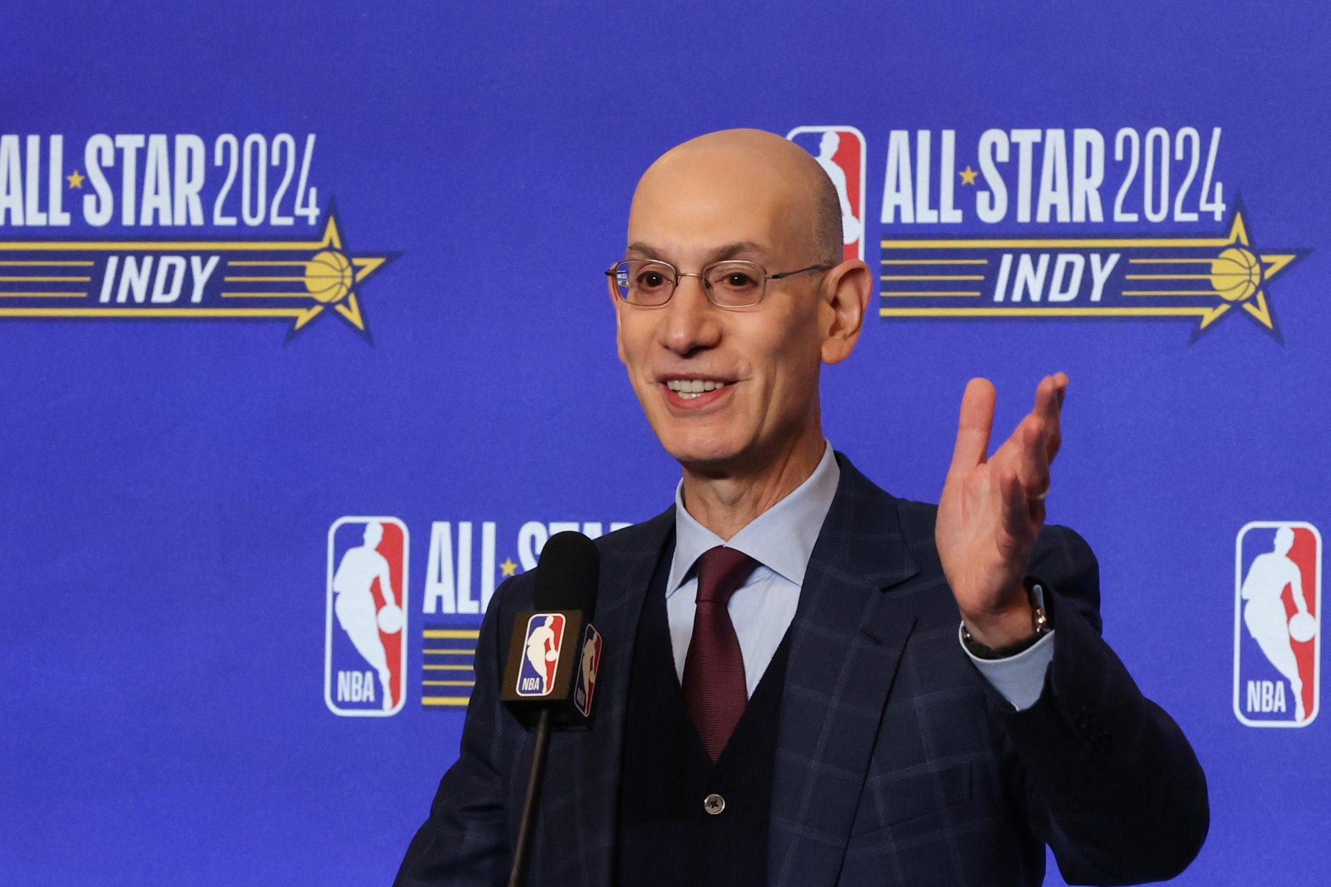 Adam Silver’s reaction