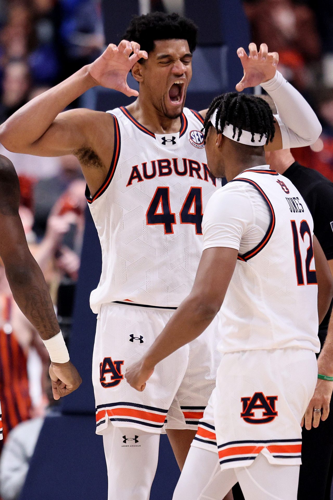 Auburn University: three point shooting