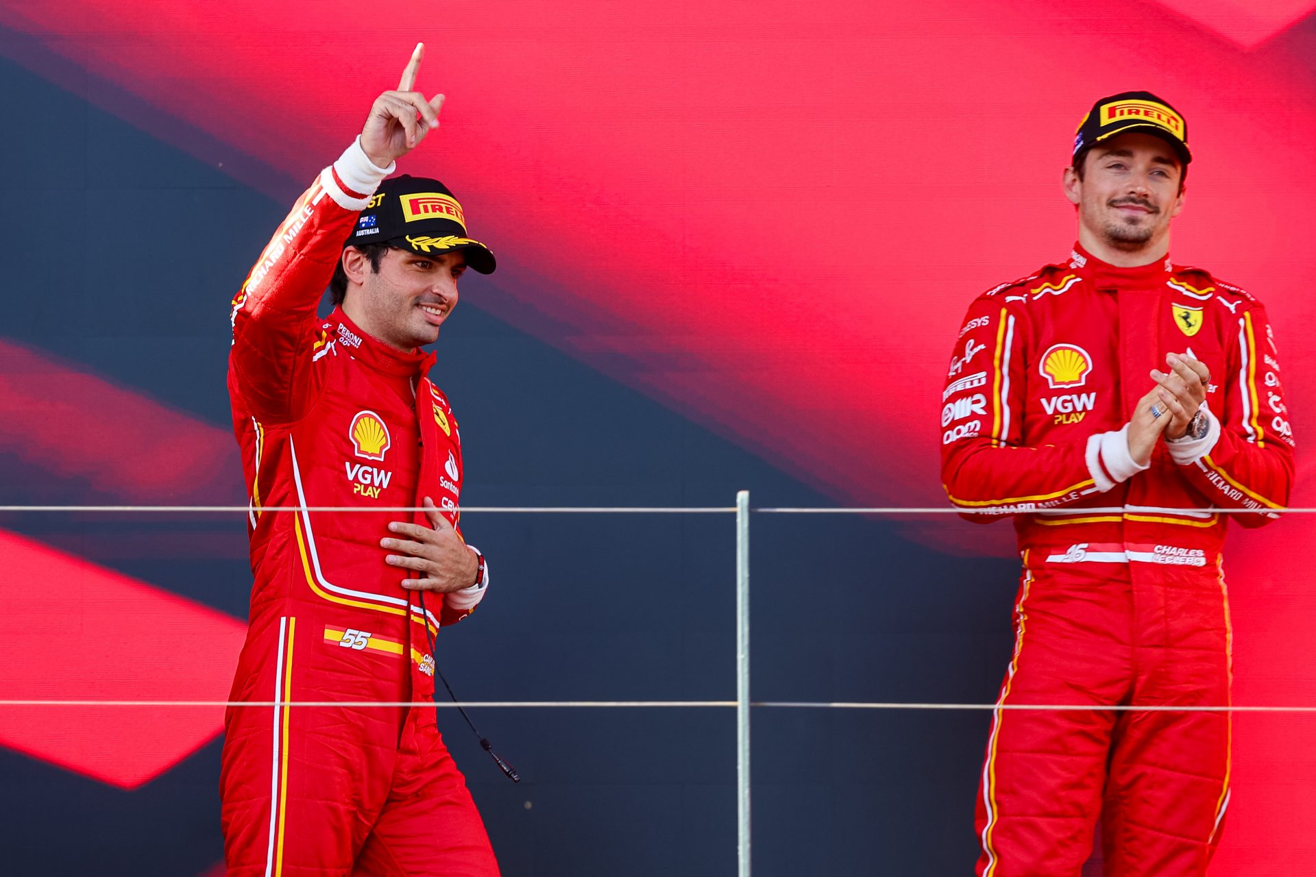 De derde race van het Wereldkampioenschap is voor Ferrari