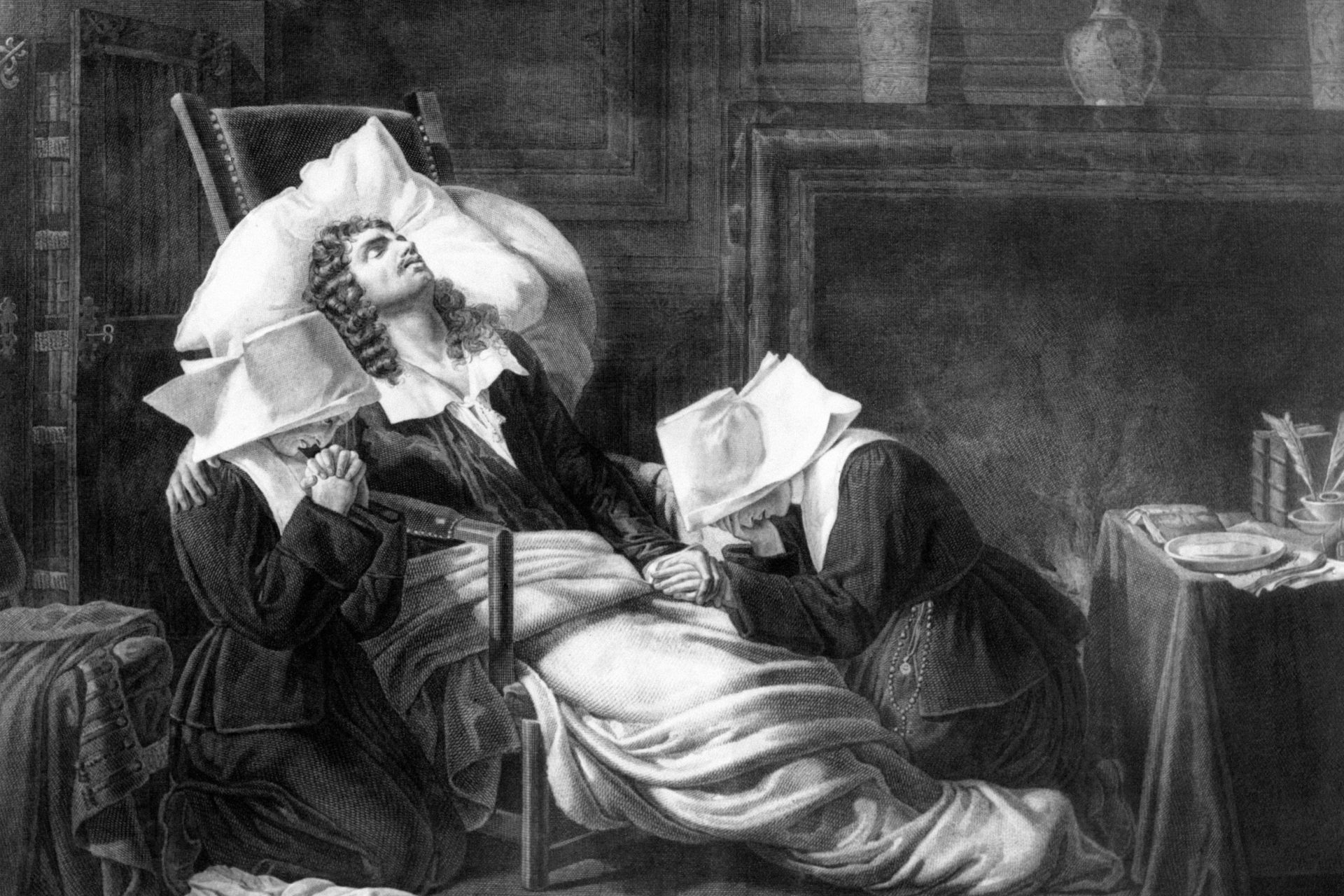 Molière (1622-1673)“Aquí yace Molière, el rey de los actores. En estos momentos hace de muerto y de verdad que lo hace bien”.