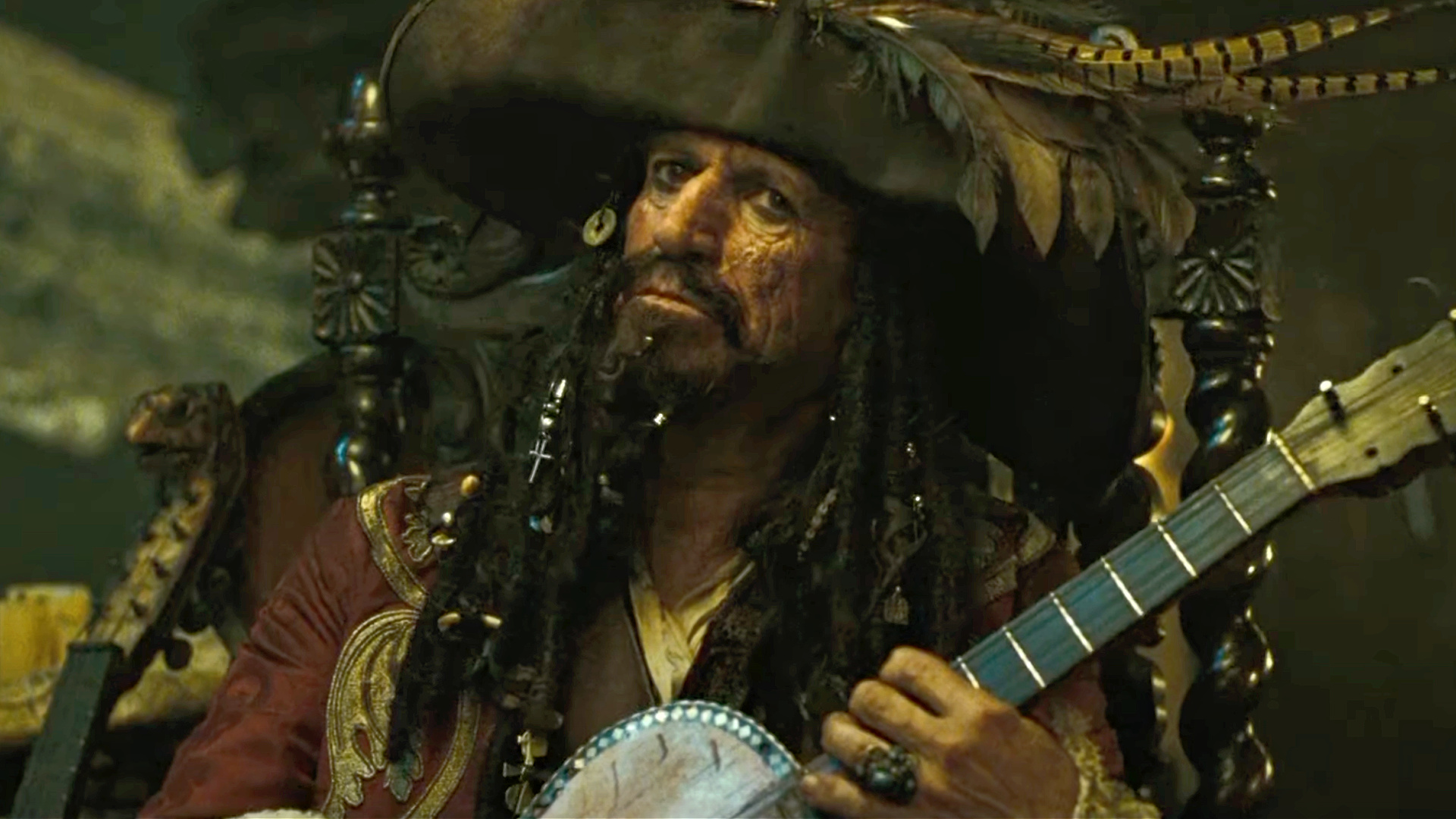 Keith Richards in ‘Pirates of the Caribbean: At World's End’