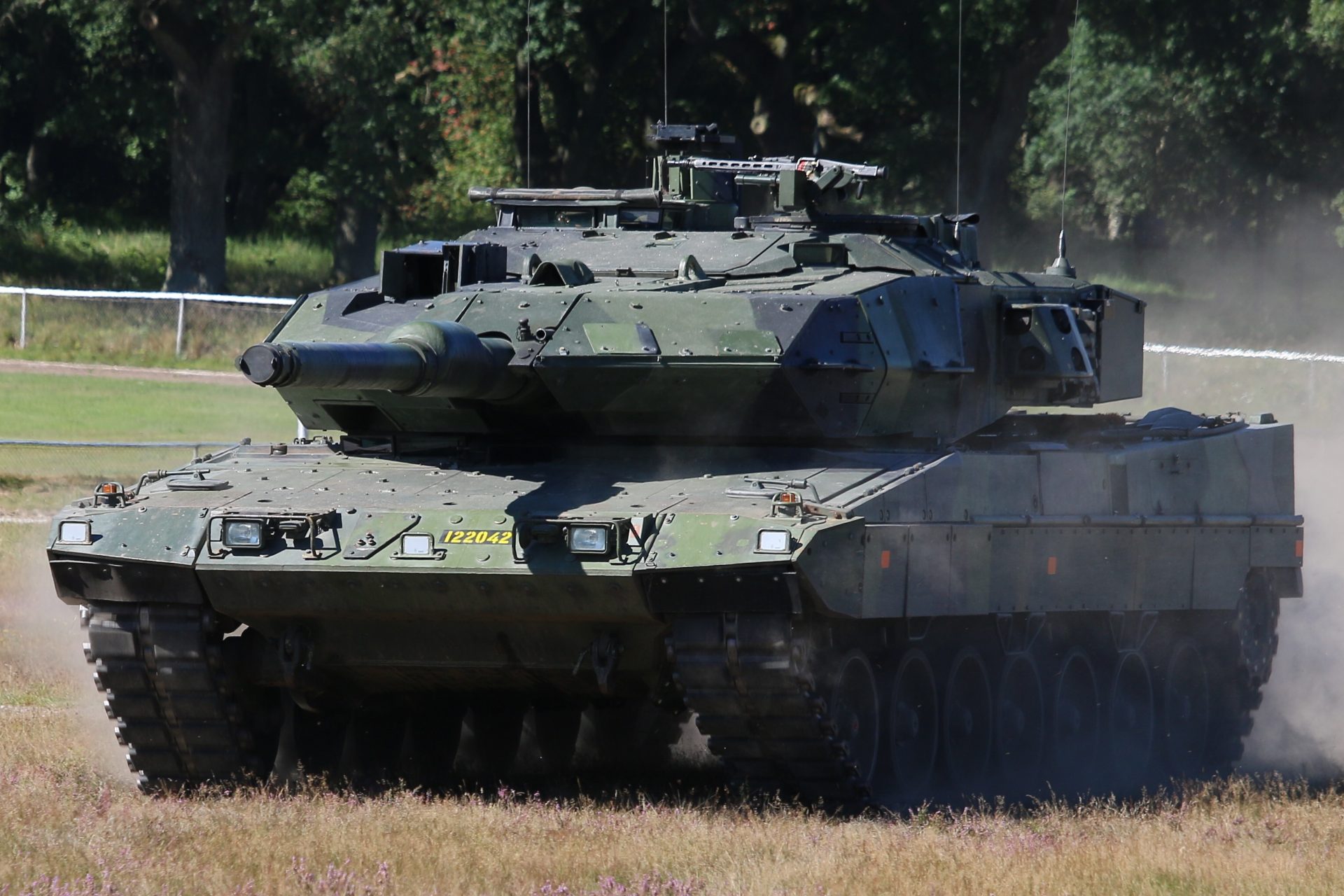 Tanques suecos Strv 122 perdidos